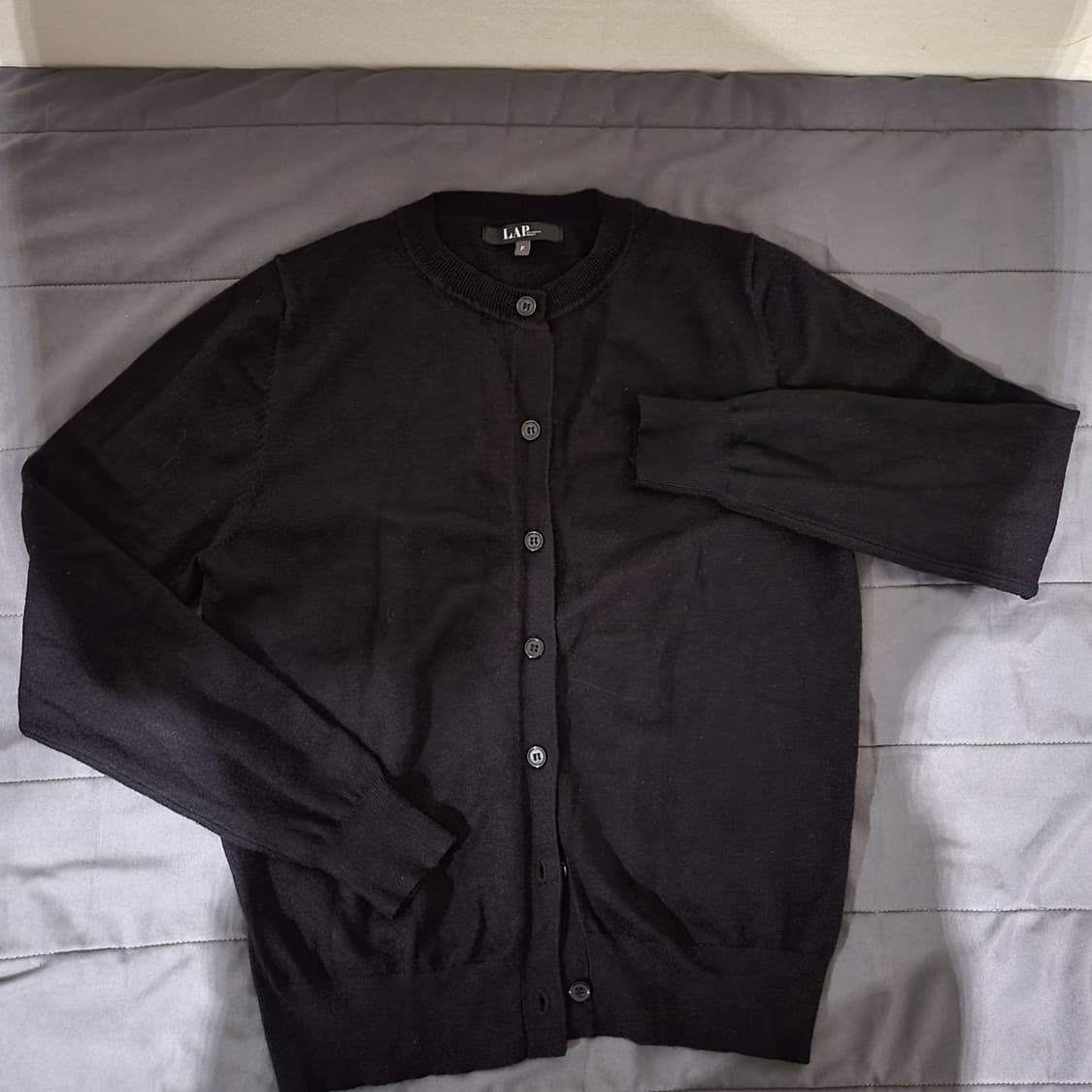 LAP 블랙 가디건 상품이미지2