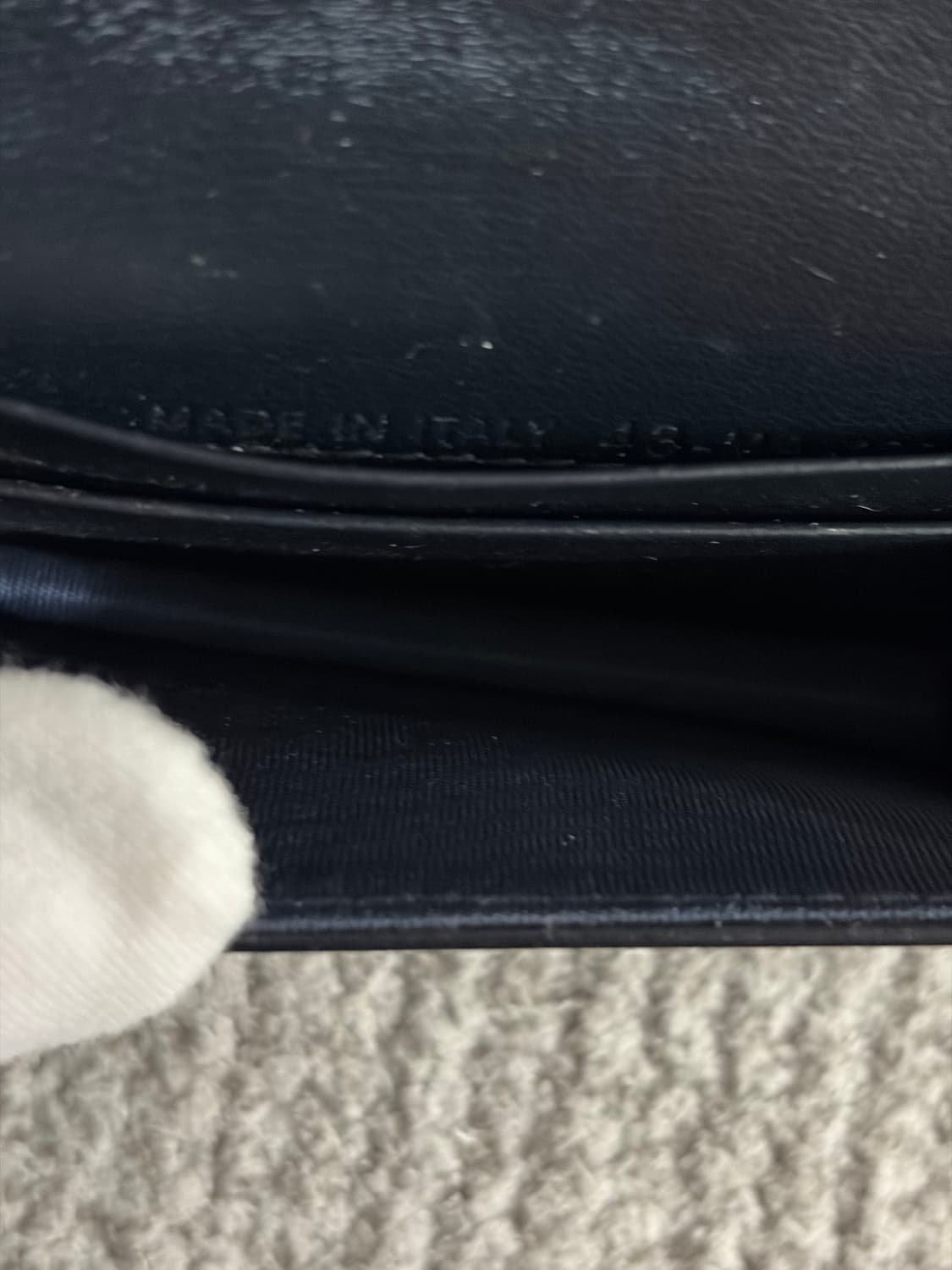 디올 오블리크 새들 카드지갑 상품이미지6