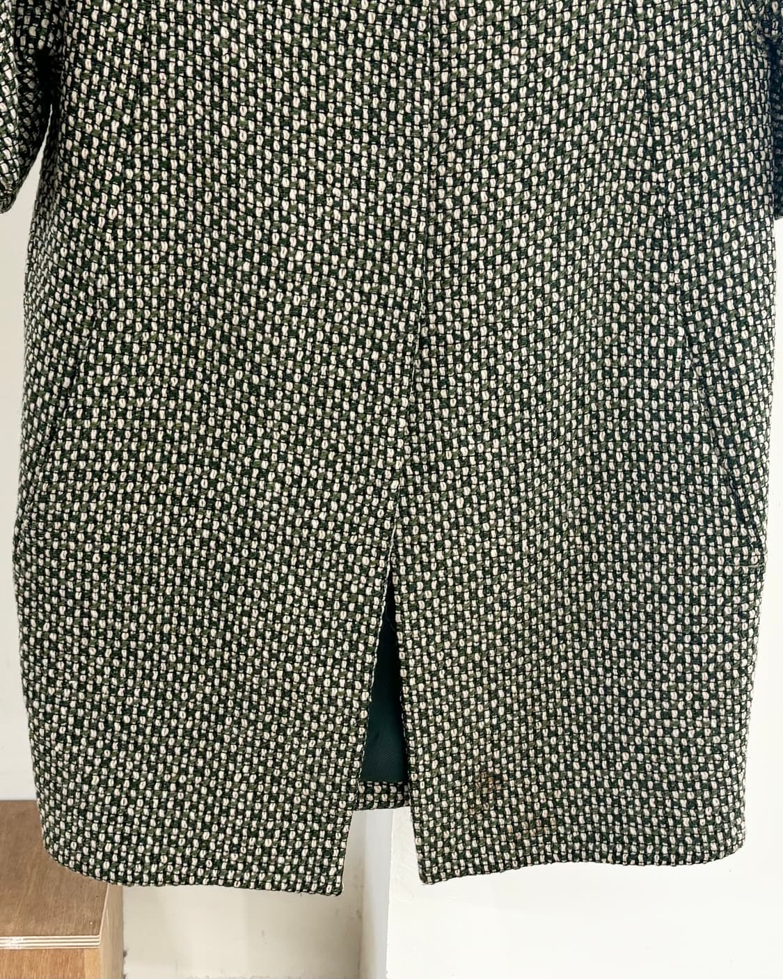 마르니 그린 트위드 코트 상품이미지5