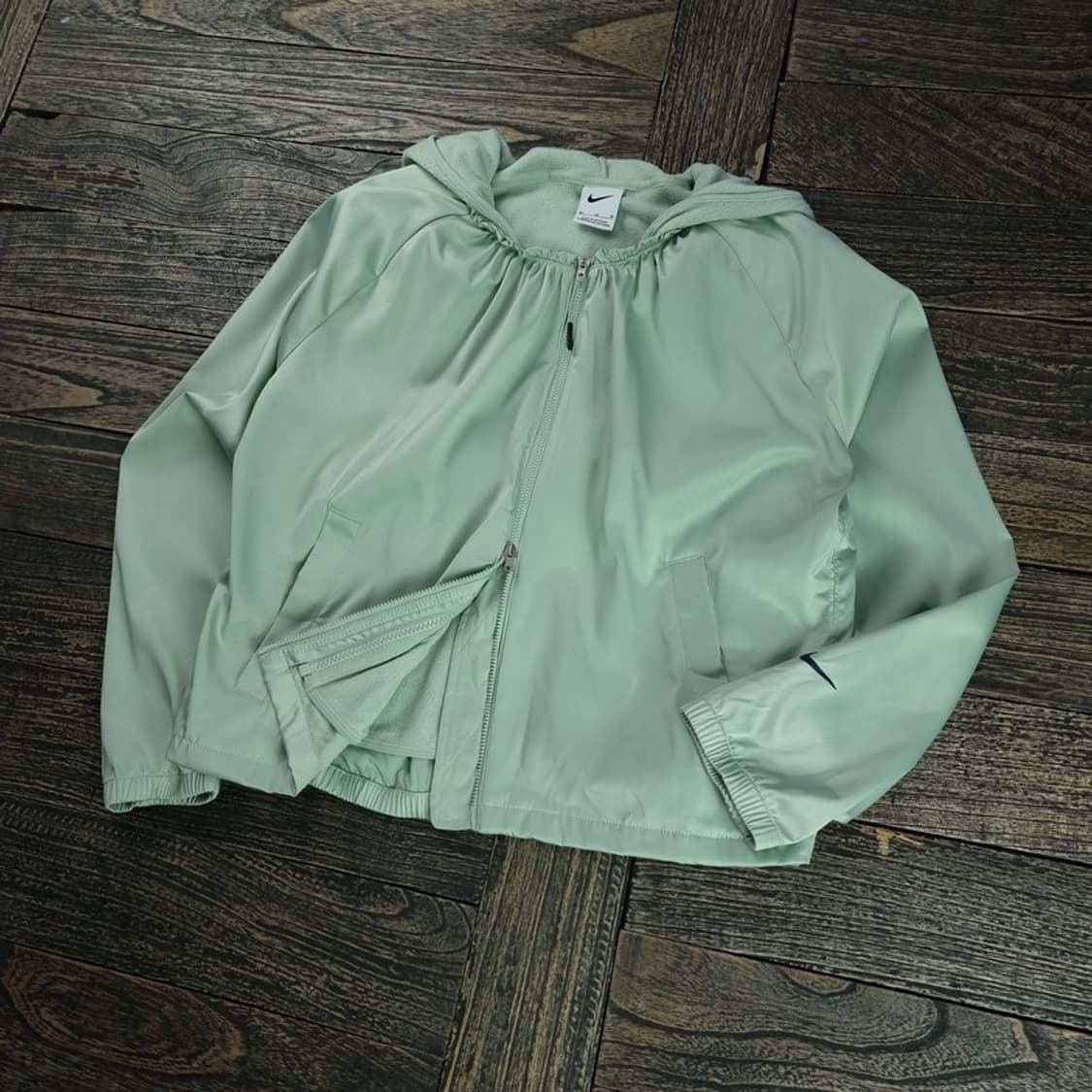 [나이키] 폴리쉘 셔링 후드 집업 자켓 M18279 상품이미지1
