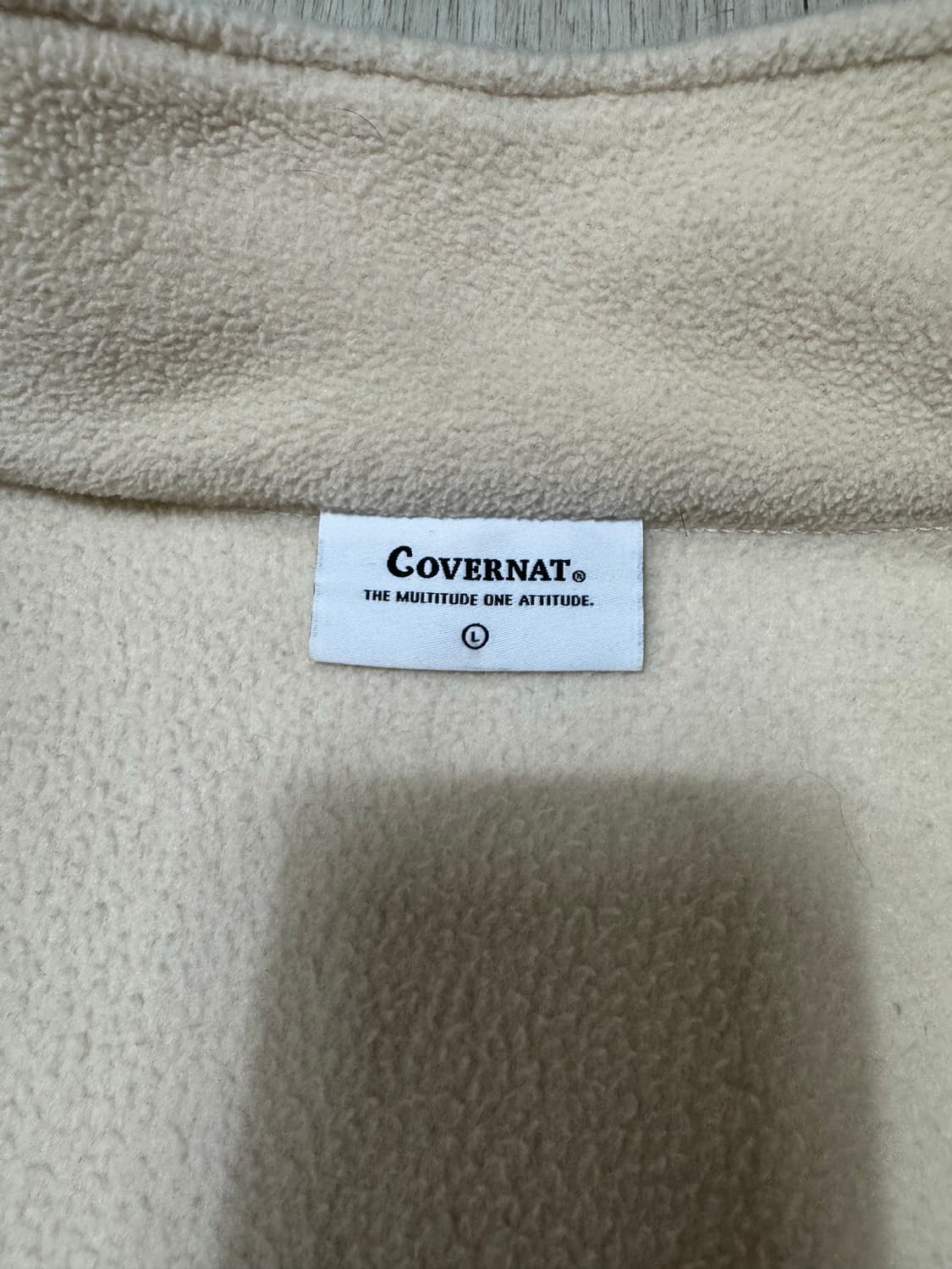 커버낫 아이보리 플리스 상품이미지5