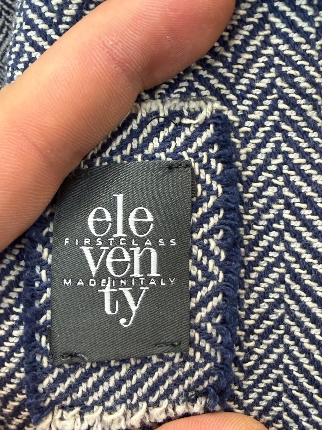 eleventy 남성 헤링본 자켓 42 상품이미지5