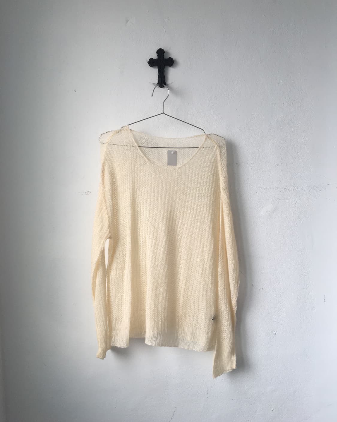 Loose fit net knit 상품이미지2