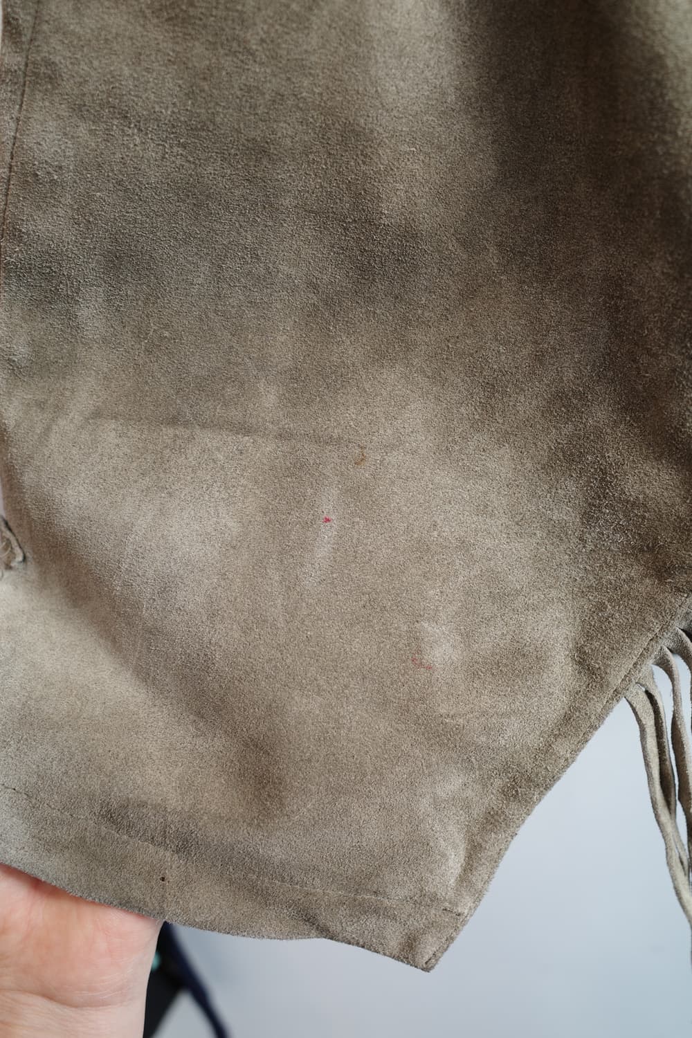 Japan brand 리얼레더 프린지 스커트 (24인치) 상품이미지6