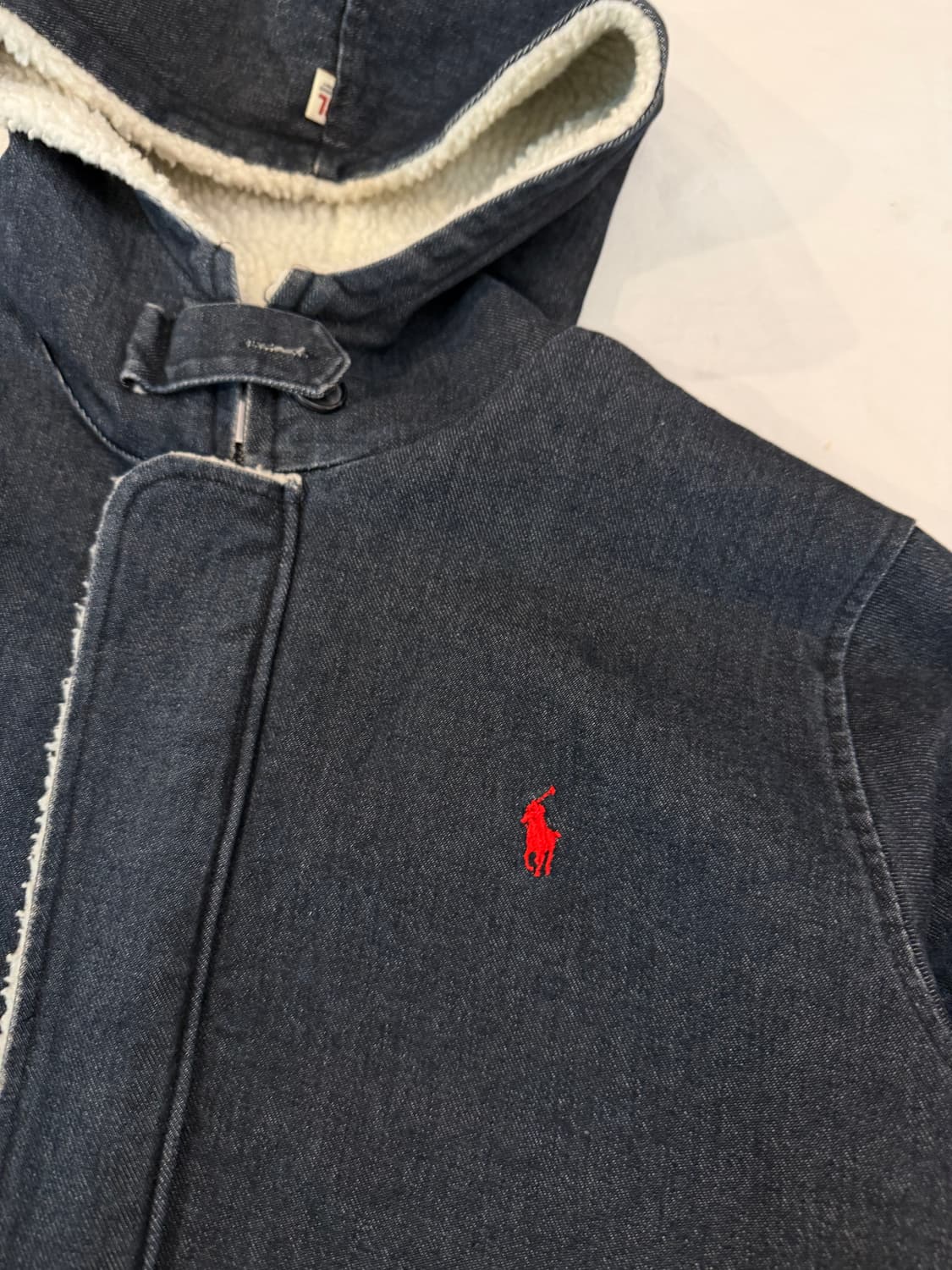 유일매물) 폴로 랄프로렌 데님 쉐르파 액티브 워크자켓 상품이미지2
