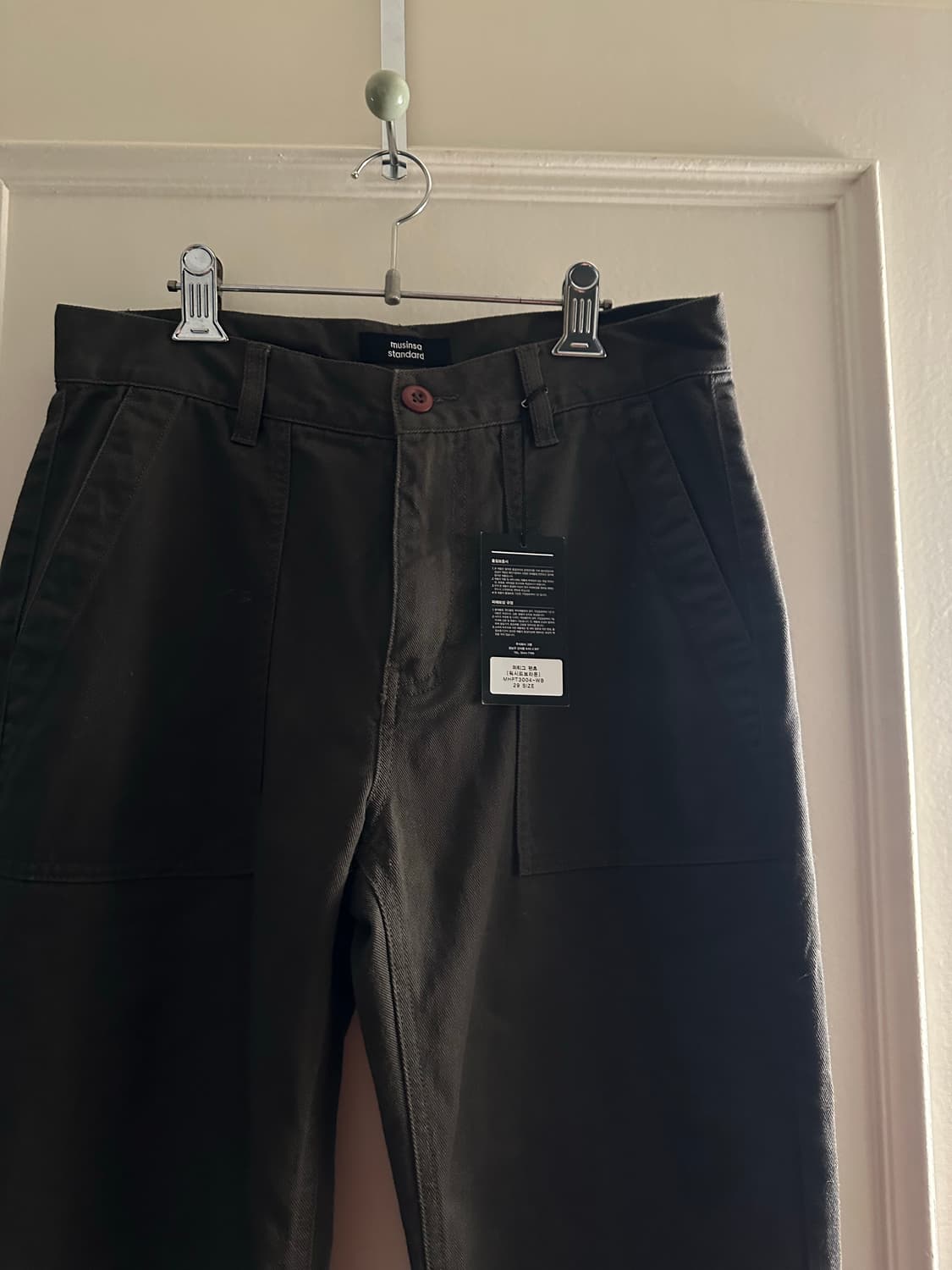 무탠다드 퍼티그 팬츠 워시드브라운 29 상품이미지1