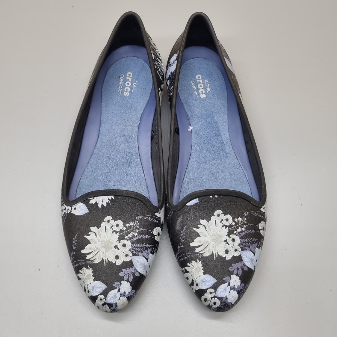 크록스 이브그래픽 플랫슈즈 w7 240 상품이미지2