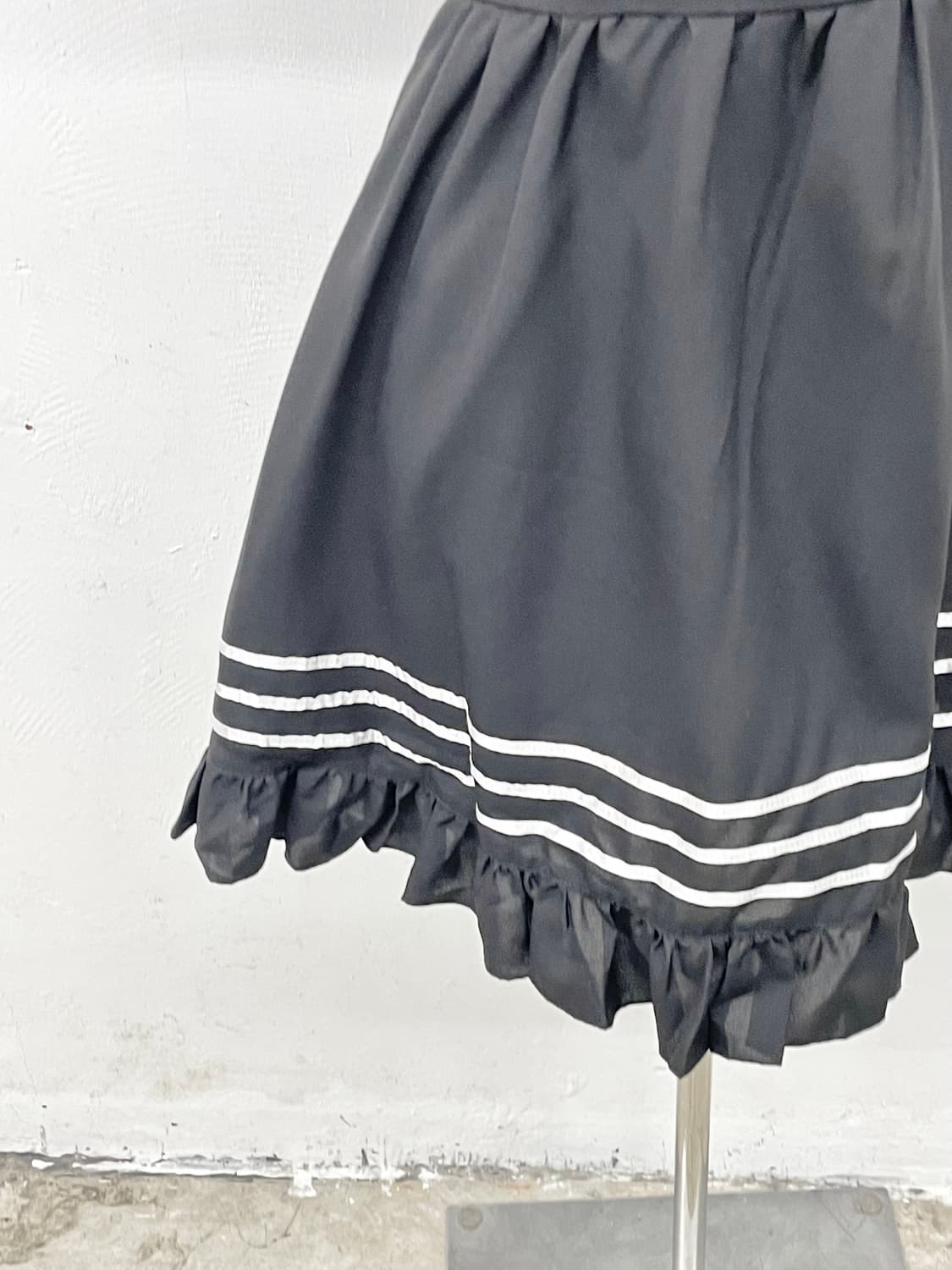 고딕 지뢰계 메이드 초커 원피스 상품이미지3