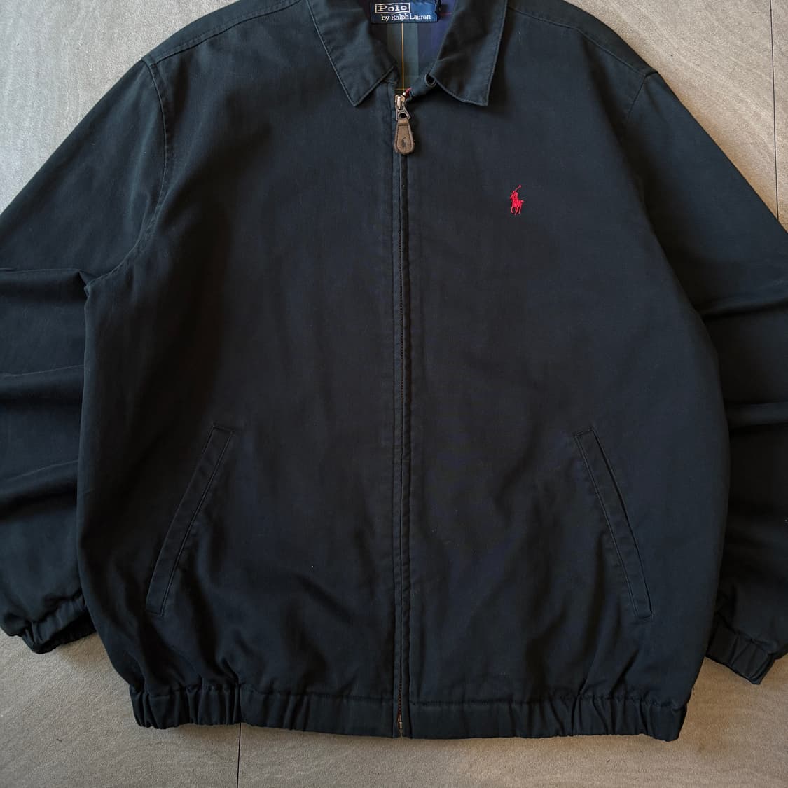폴로 정품 블랙 스윙톱 자켓 상품이미지4