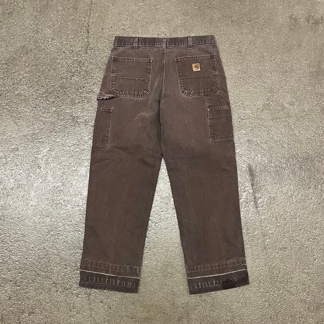 Carhartt B11 브라운 싱글니 팬츠 (34“) 상품이미지5