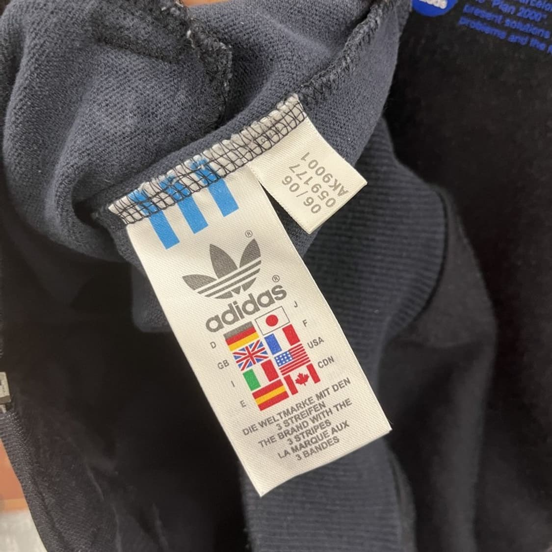 아디다스 올드스쿨 스트릿 펑크 바르셀로나 져지 집업 90 C10297 상품이미지6
