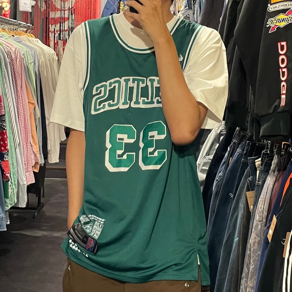 [IM] NBA 셀틱스 그린 나지 져지 상품이미지3