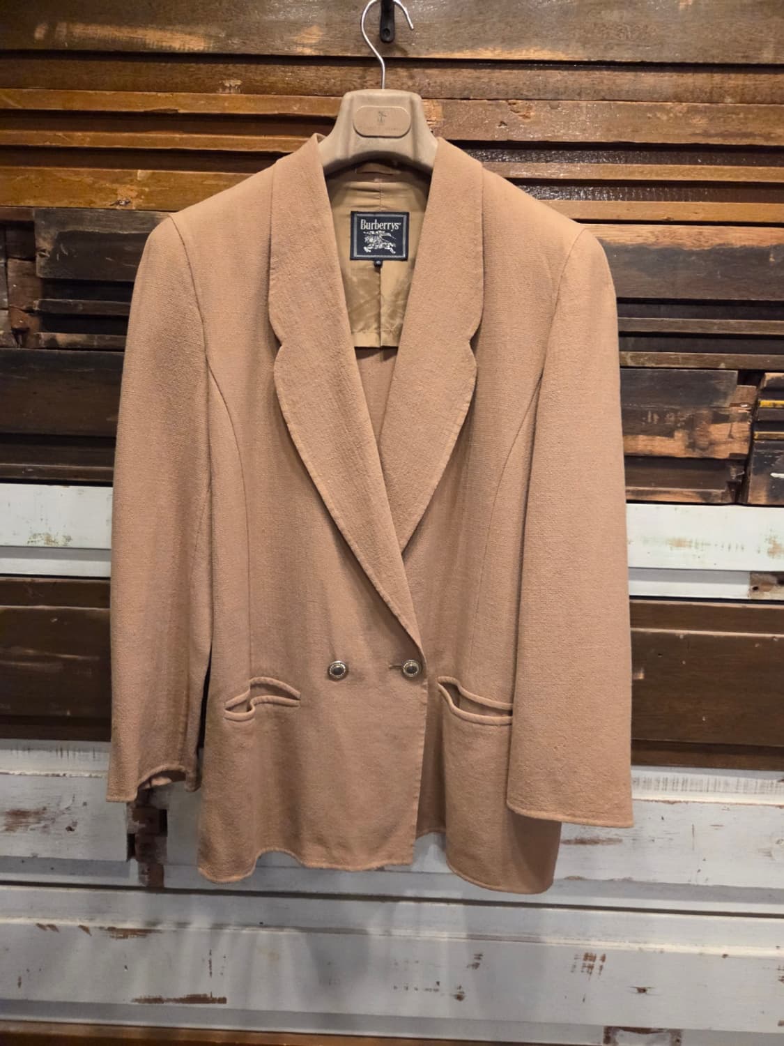 80'S 올드 버버리 자켓  상품이미지4