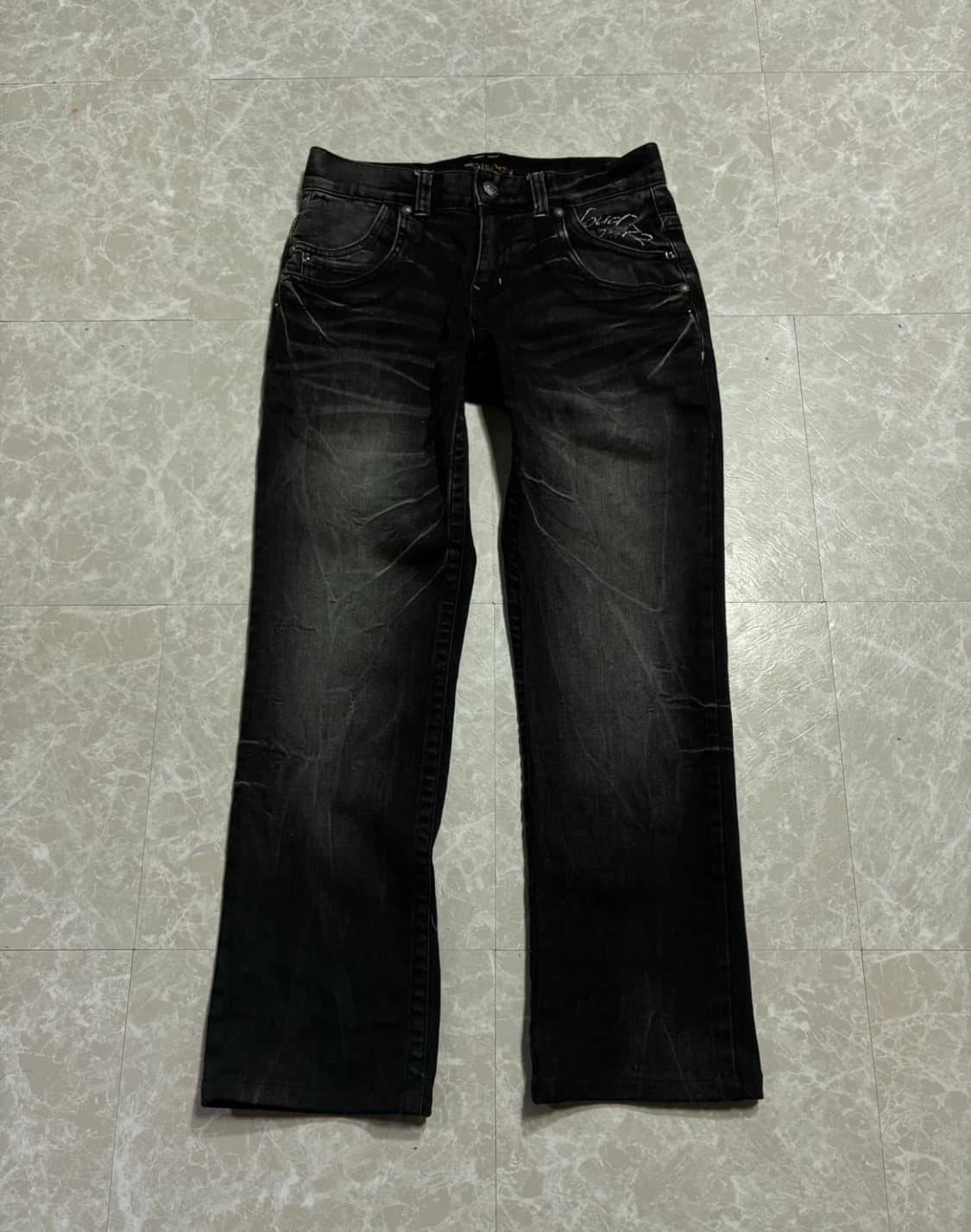 CLOUD72 Skull PatchWork Punk Pants 상품이미지1