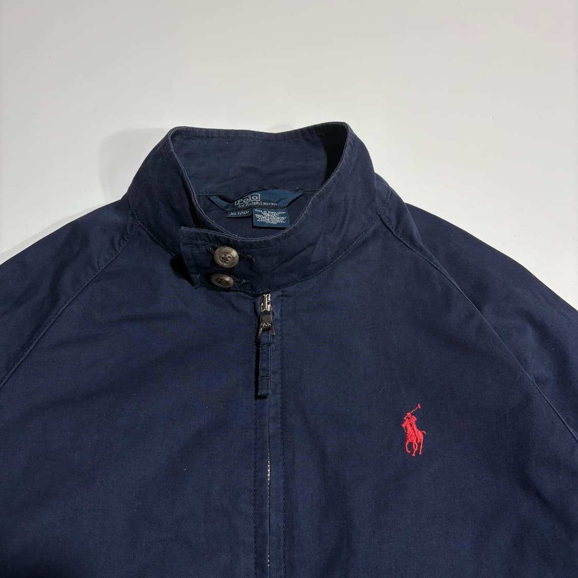 폴로 랄프로렌 네이비 블루종 집업 자켓 상품이미지3