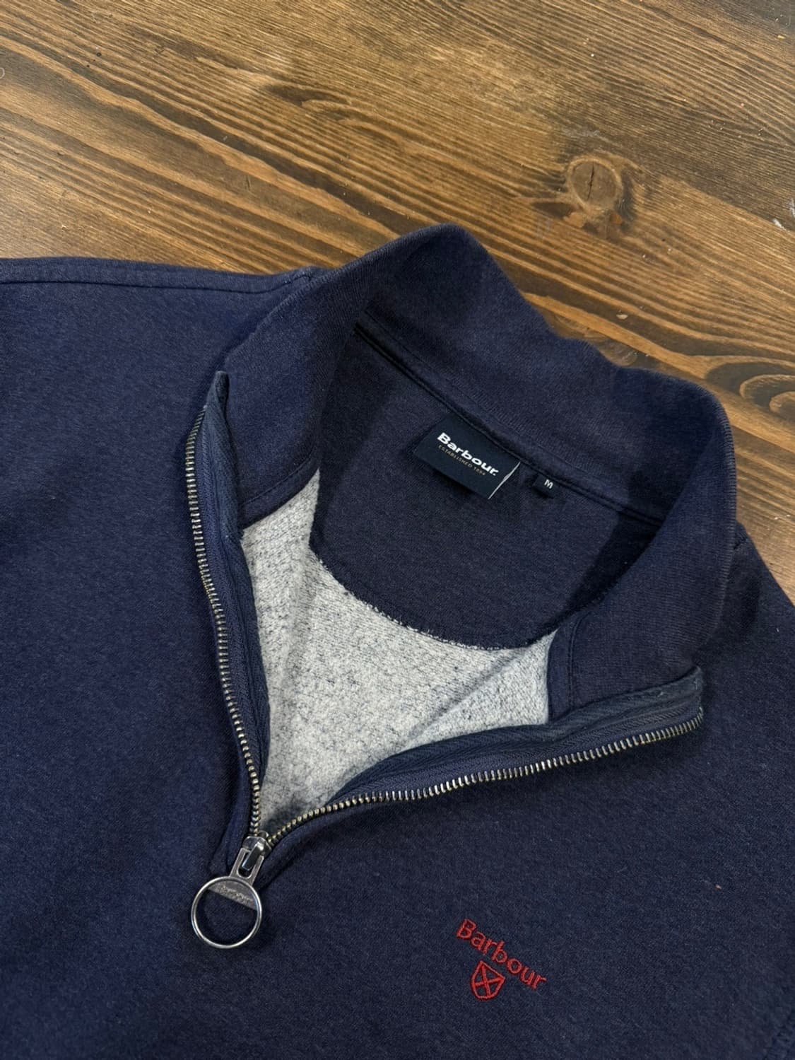 바버 쿼터짚 스웻 100 상품이미지9