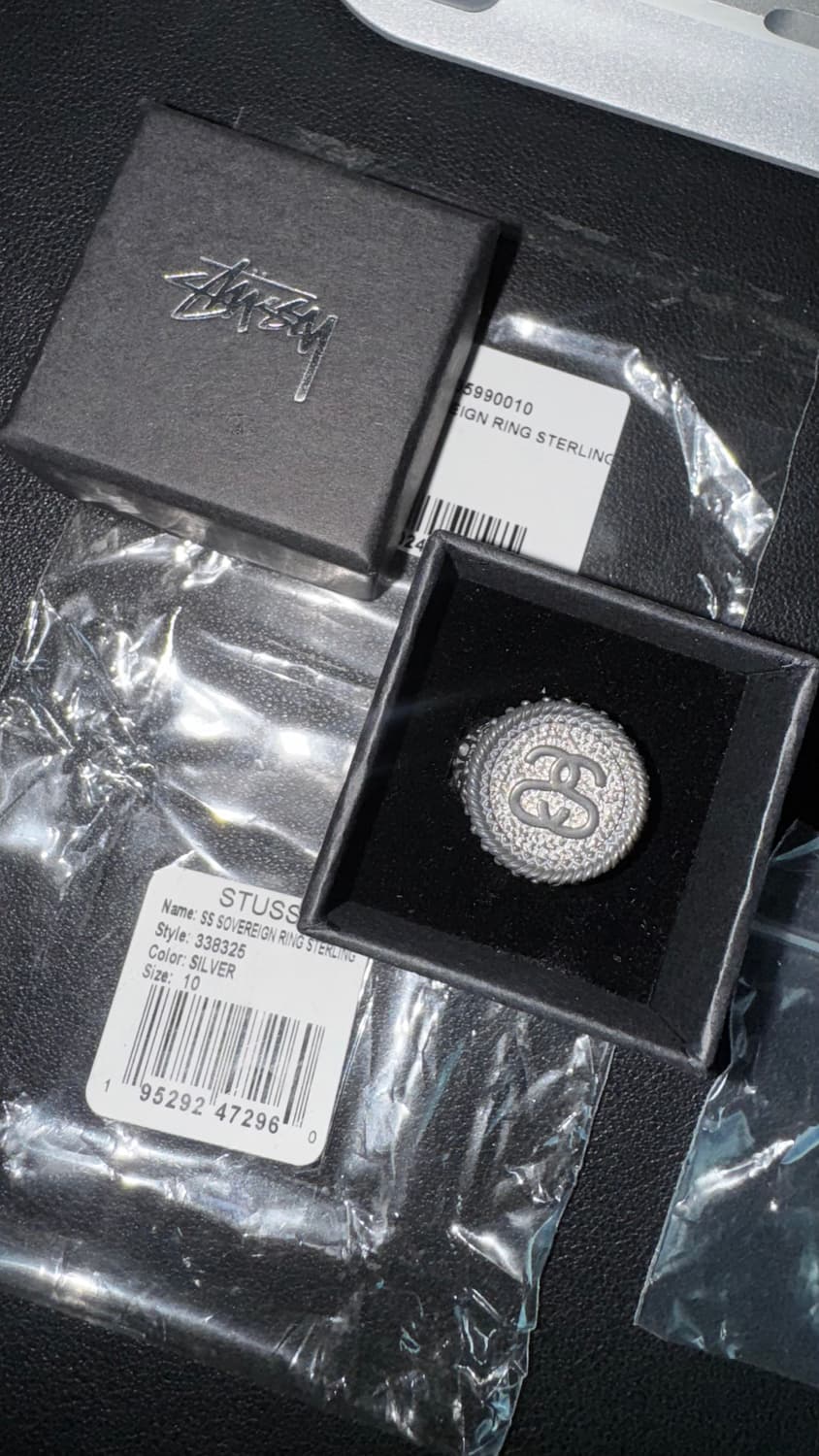 (10) 스투시 소버린 링 스털링 실버  상품이미지3
