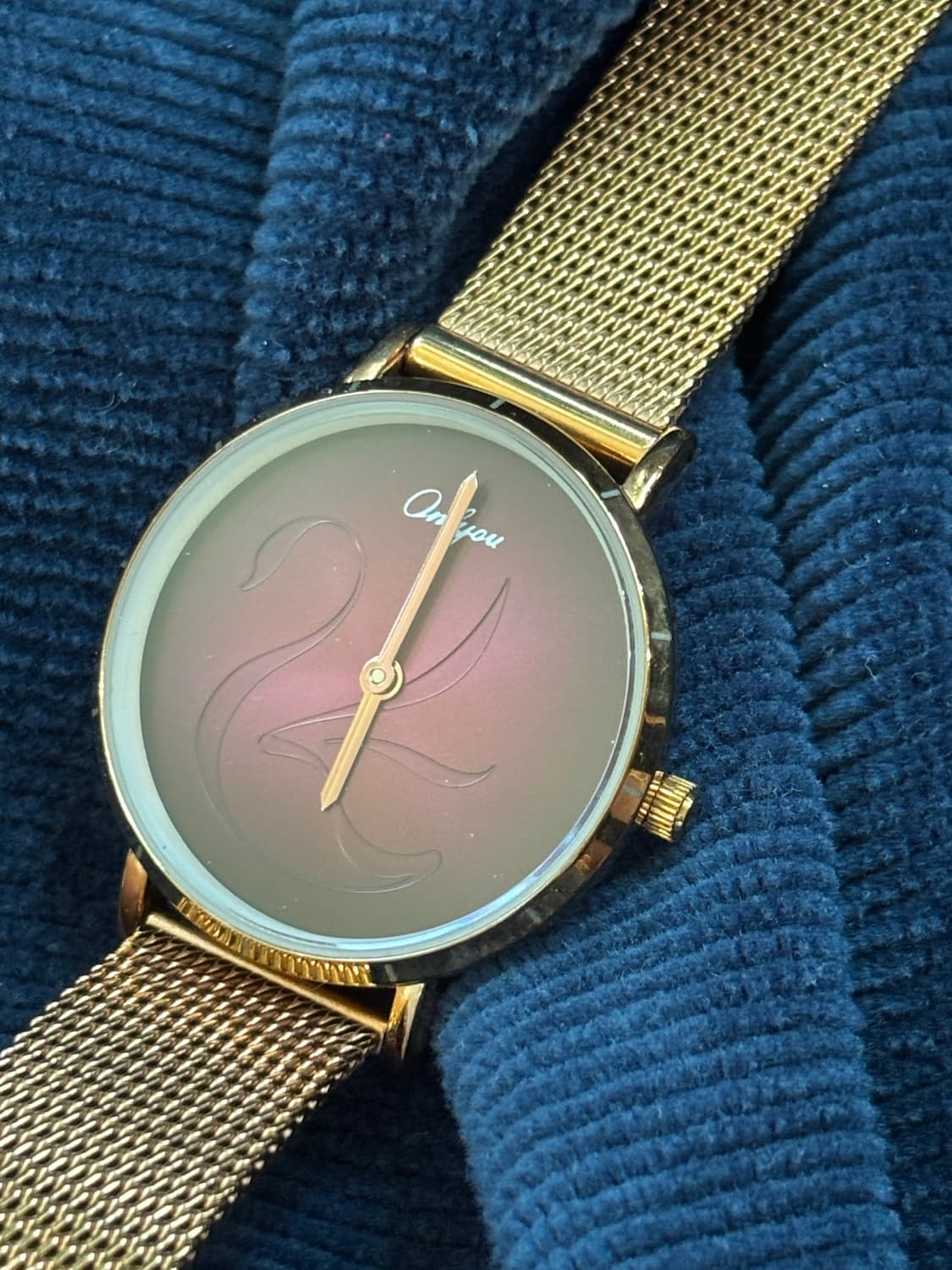 vintage onlyyou metal strap watch  상품이미지3