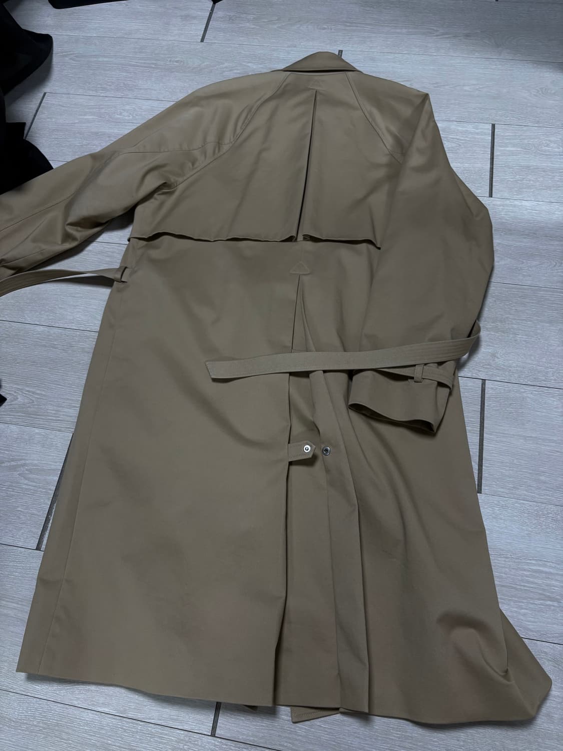 유스 youth 벨티드 트렌치 코트 (m) 상품이미지10