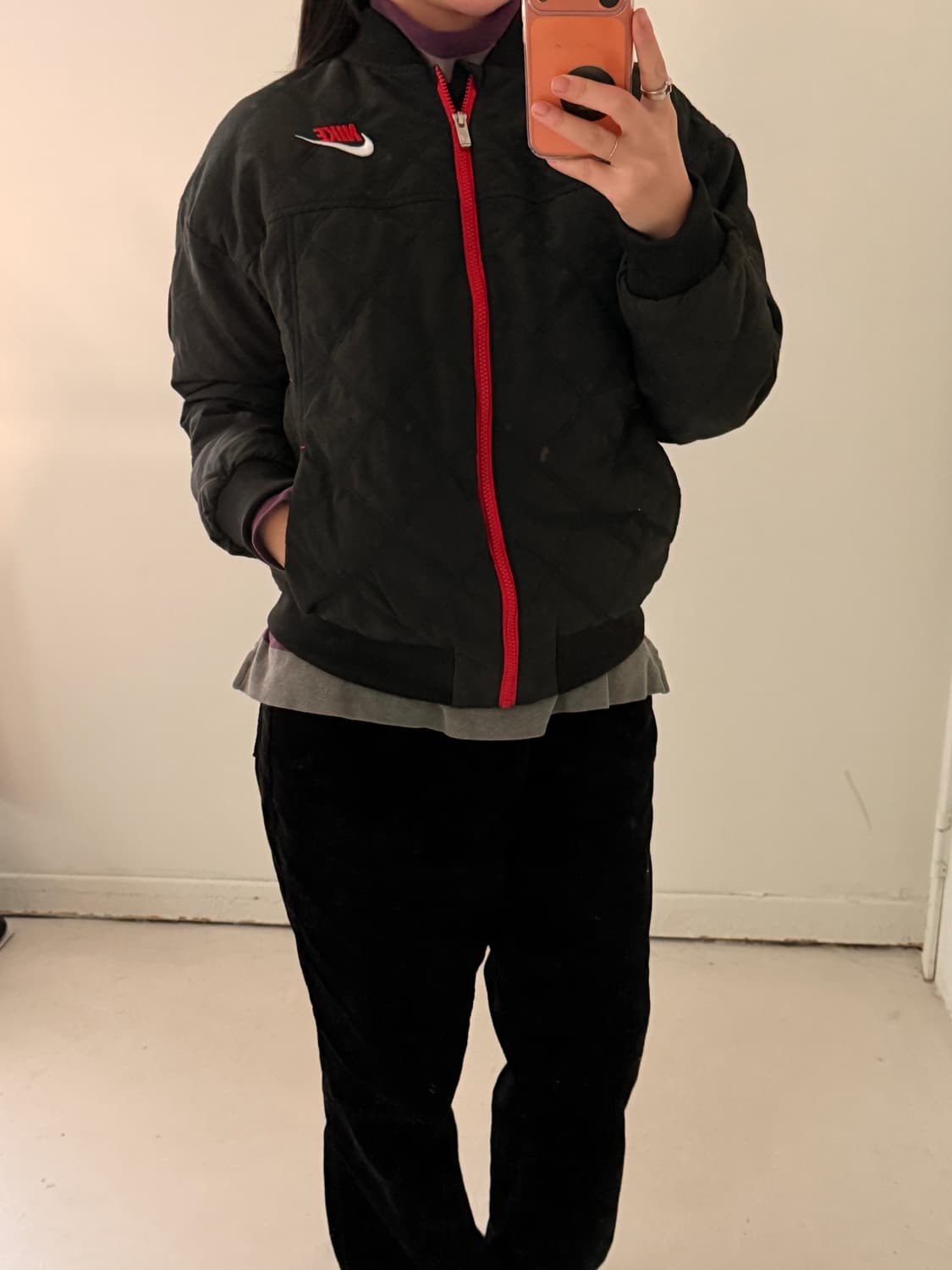 빈티지 나이키 퀄팅 점퍼 상품이미지2