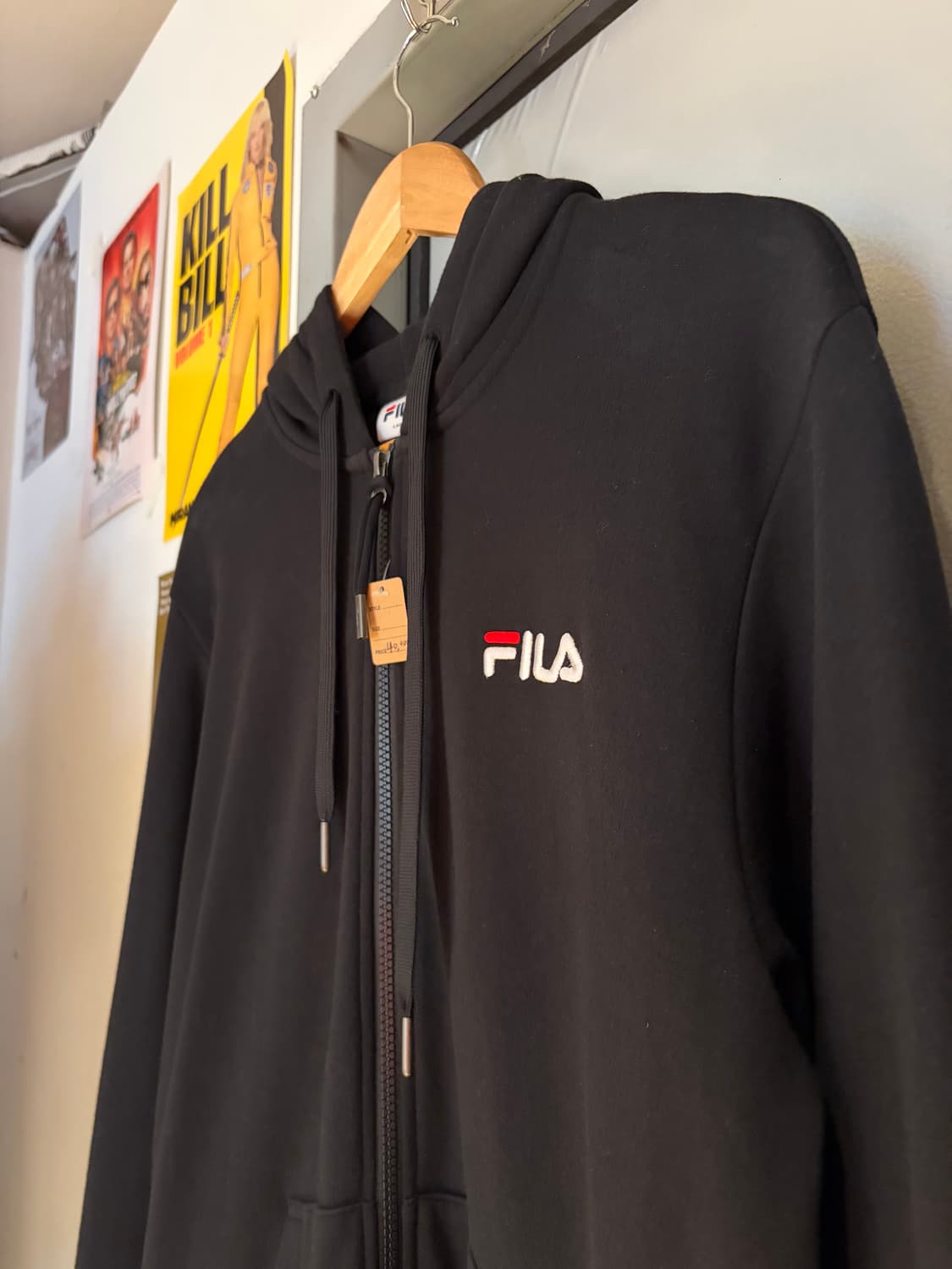 휠라 로고 후드집업 상품이미지2