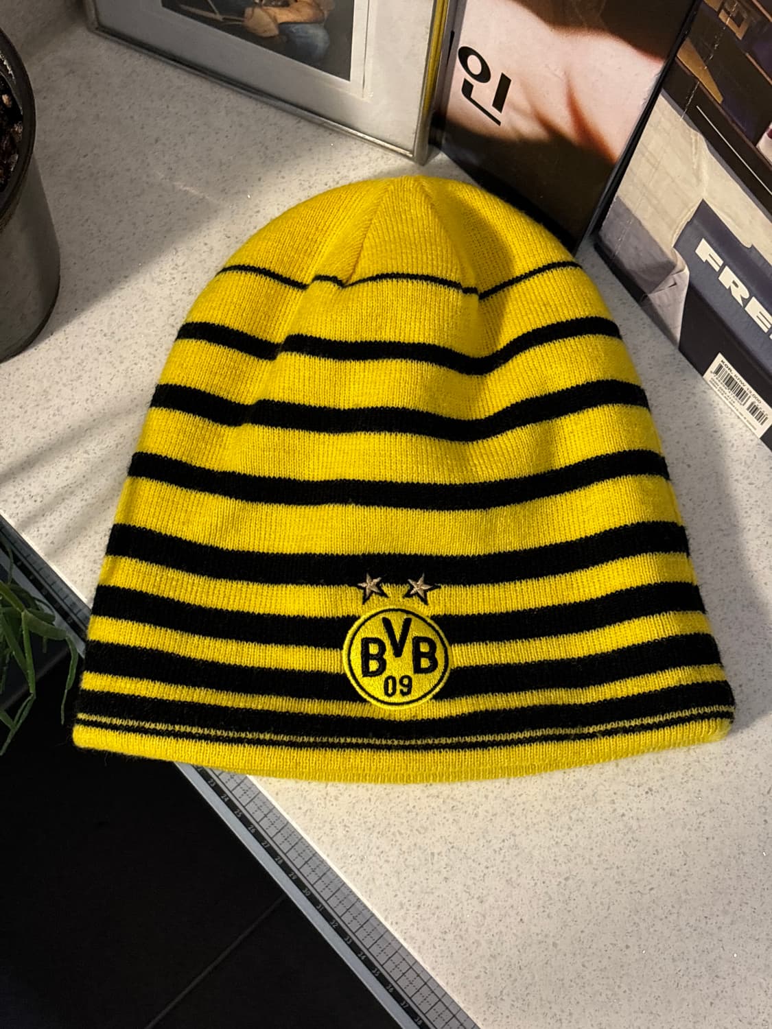 푸마 리버서블 도르트문트 비니 상품이미지1