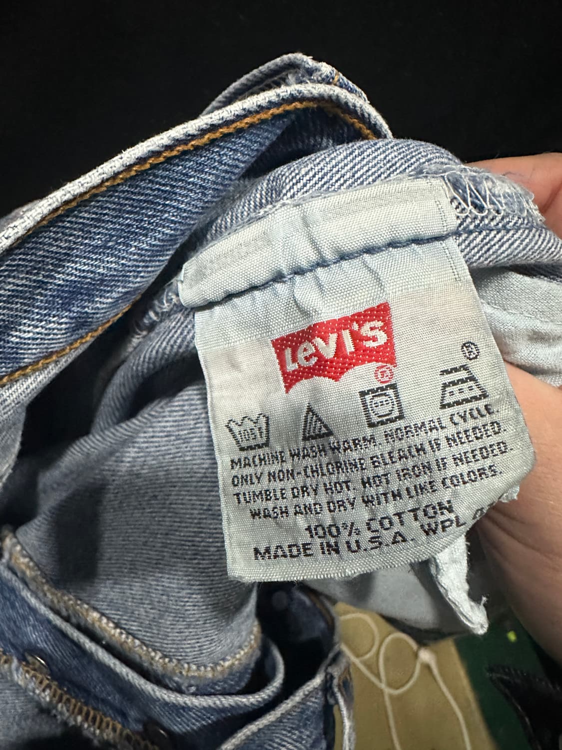 00s리바이스 USA 연청34사이즈 상품이미지6