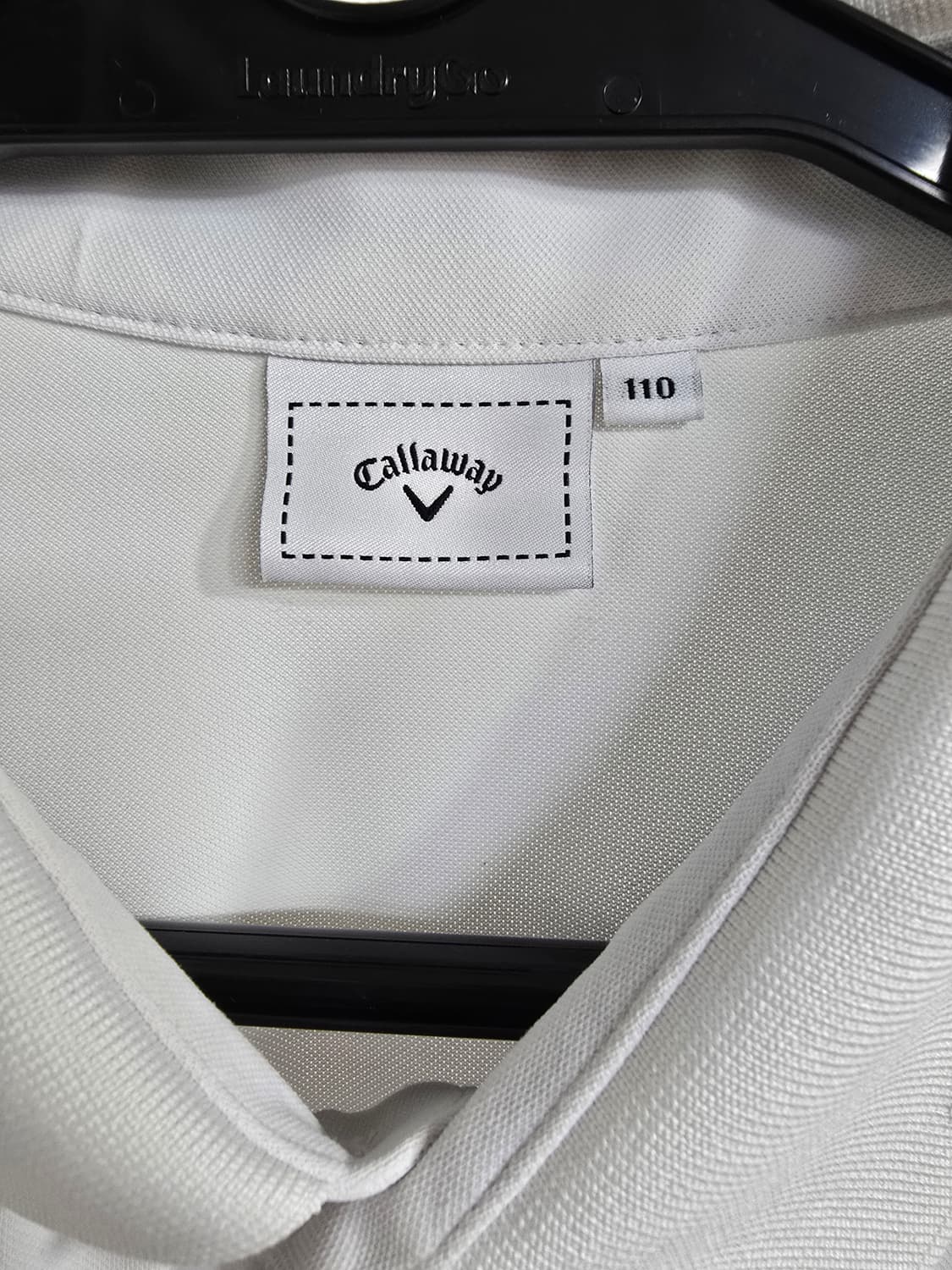 캘러웨이 화이트 배색 골프 반팔 티셔츠 (1859) 상품이미지3