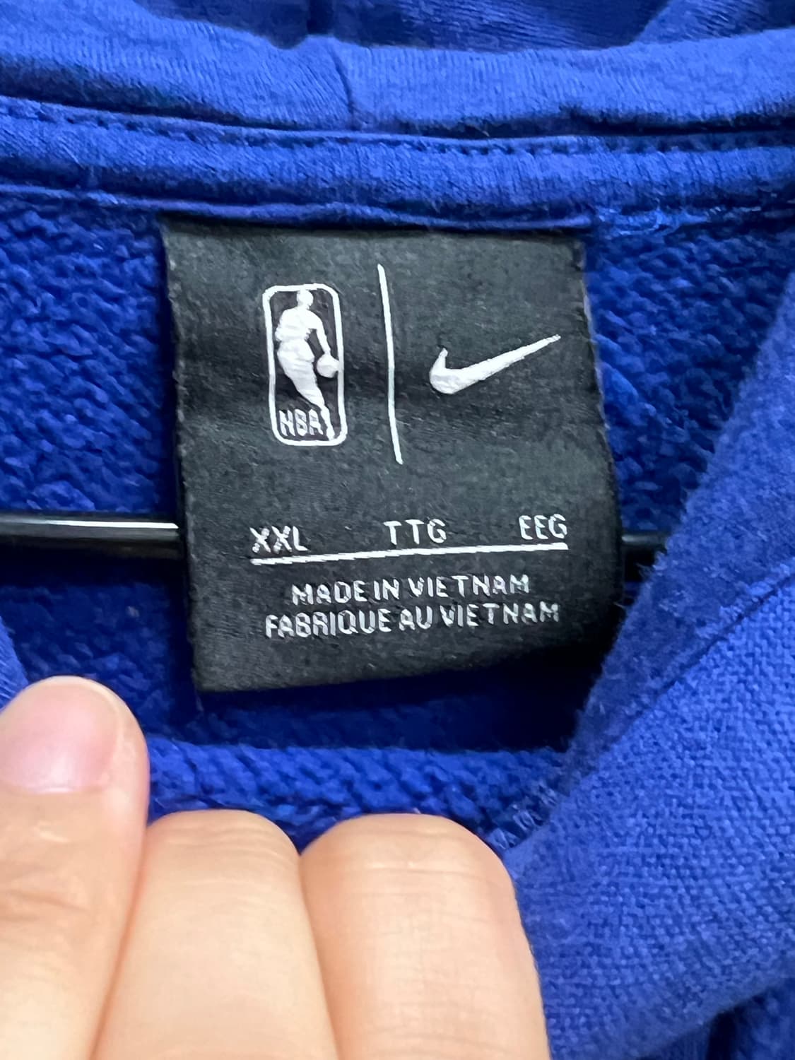 나이키 NBA 후드 티 블루 상품이미지4