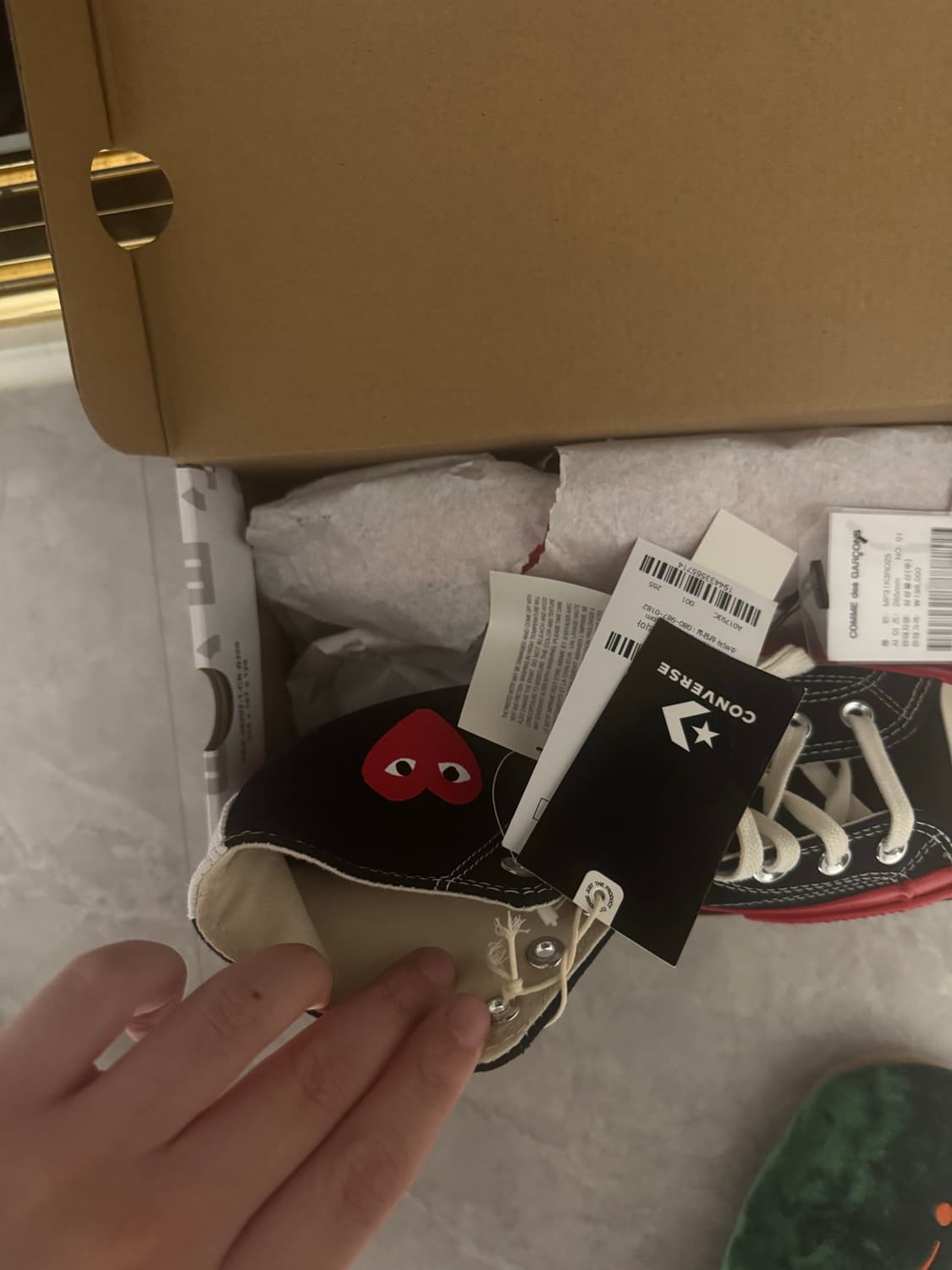 꼼데가르송 척테일러 상품이미지3
