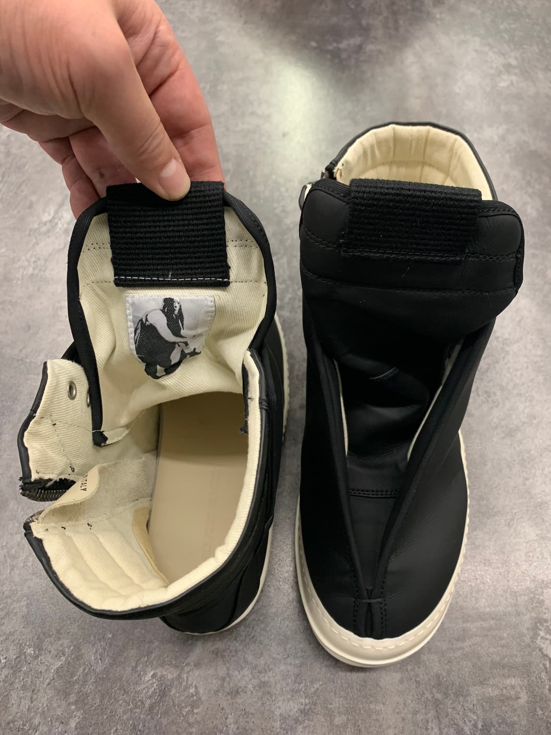 릭 오웬스 다크쉐도우 2016 후프 덩크 미드(유니색스)해외발송 상품이미지3