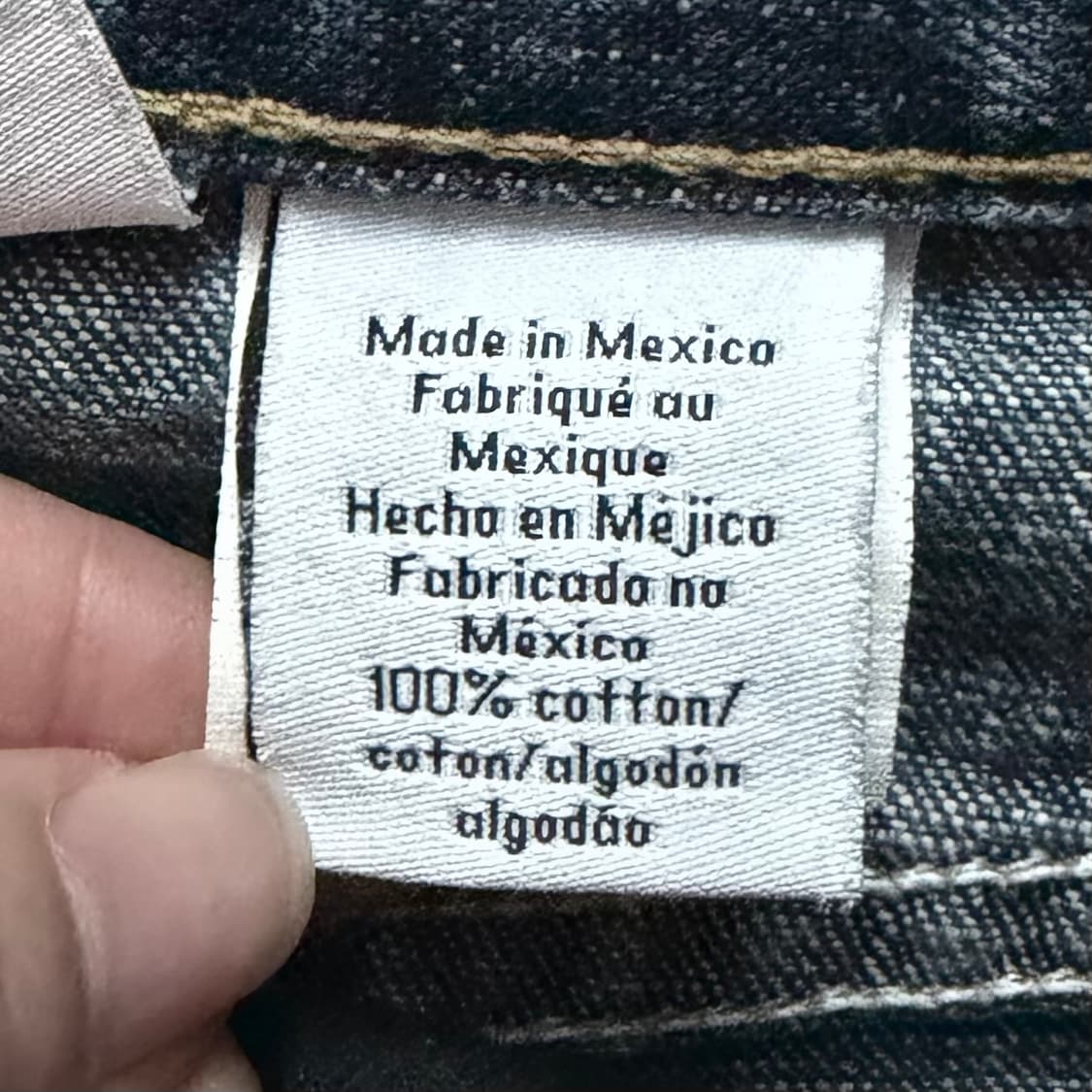 Calvin 2000 빈티지 데님 스커트 상품이미지9