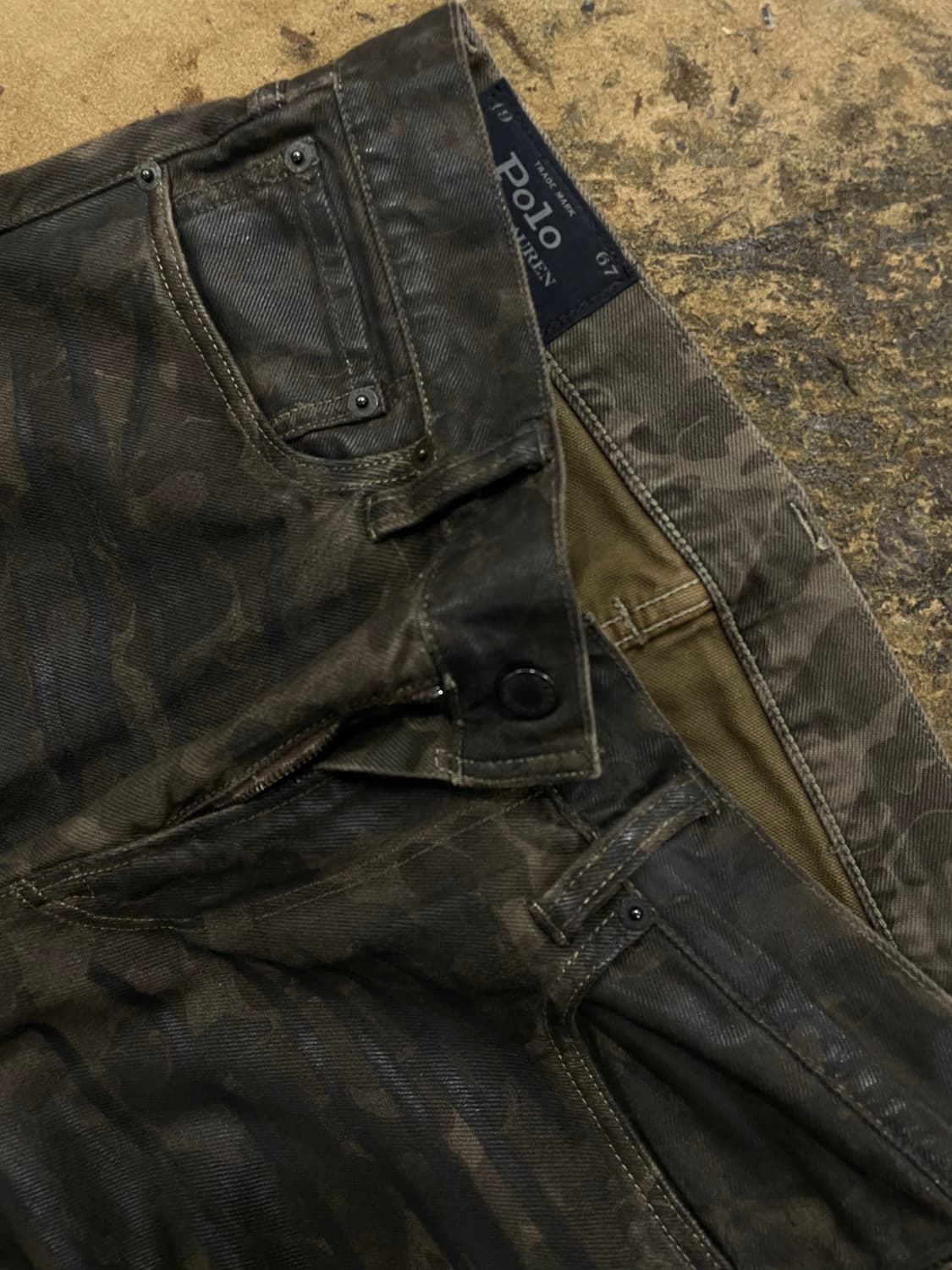 폴로랄프로렌/설리반슬림 커피빈캐모 팬츠(31“) 상품이미지3