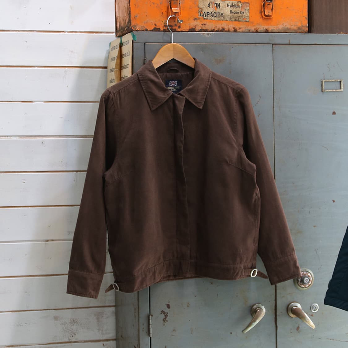 MICHIKO LONDON 스웨이드 자켓 (여성용 M) 상품이미지2