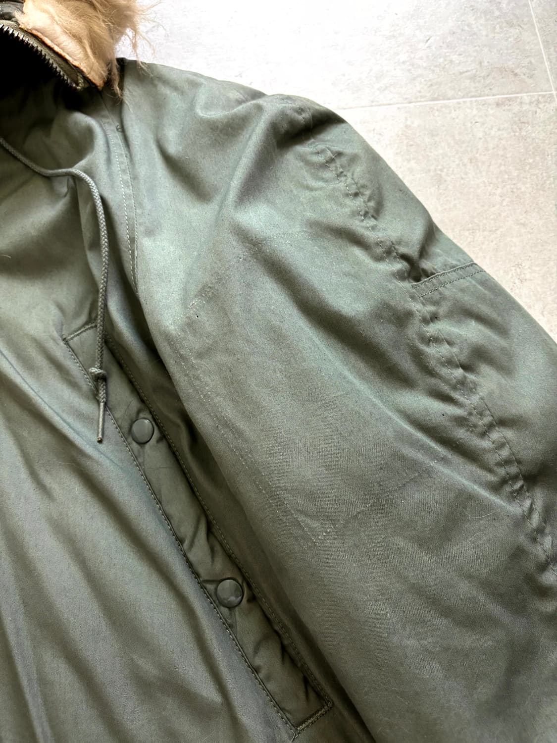 70's 미 공군 N-3B 플라이트 파카 S(100~103) 상품이미지6