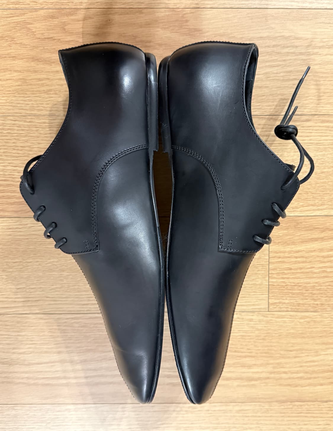 41) 드리스 반 노튼 플랫 더비 슈즈 블랙 드리스반노튼 상품이미지4