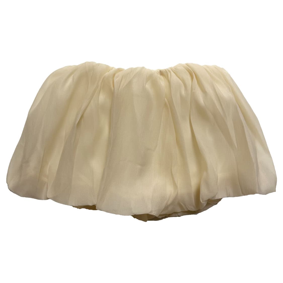 새상품 쉬폰 펌킨 스커트 (베이지) 상품이미지1