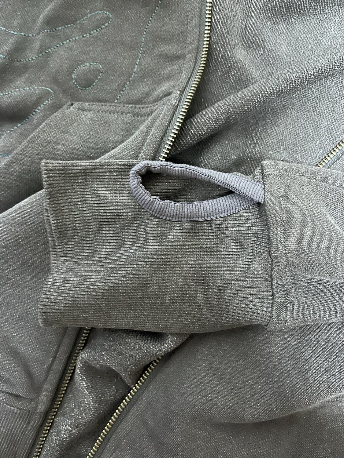 mpq skeleton hoodie black 상품이미지6