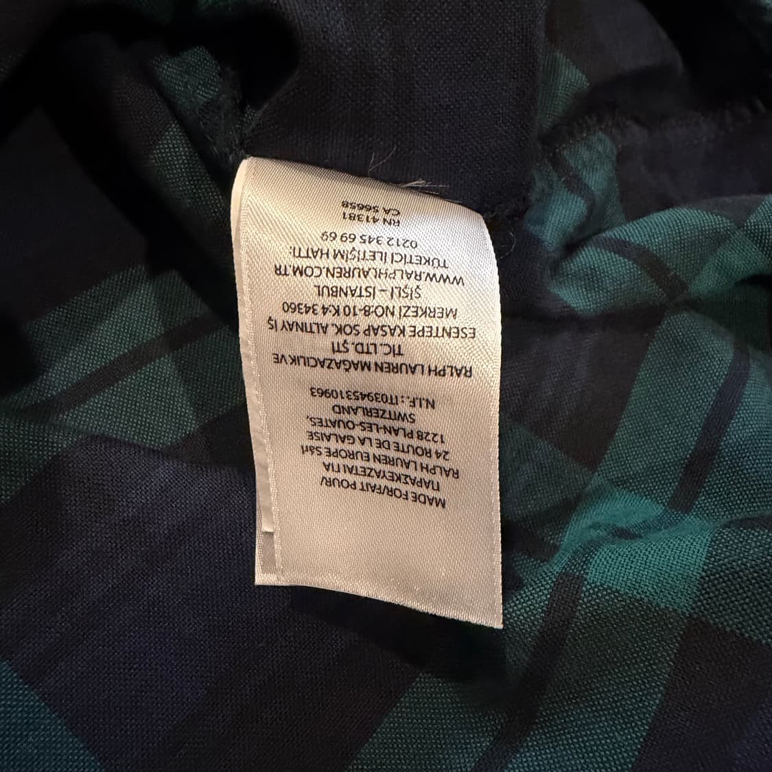 폴로 랄프로렌 클래식 핏 플래드 옥스퍼드 셔츠 상품이미지4