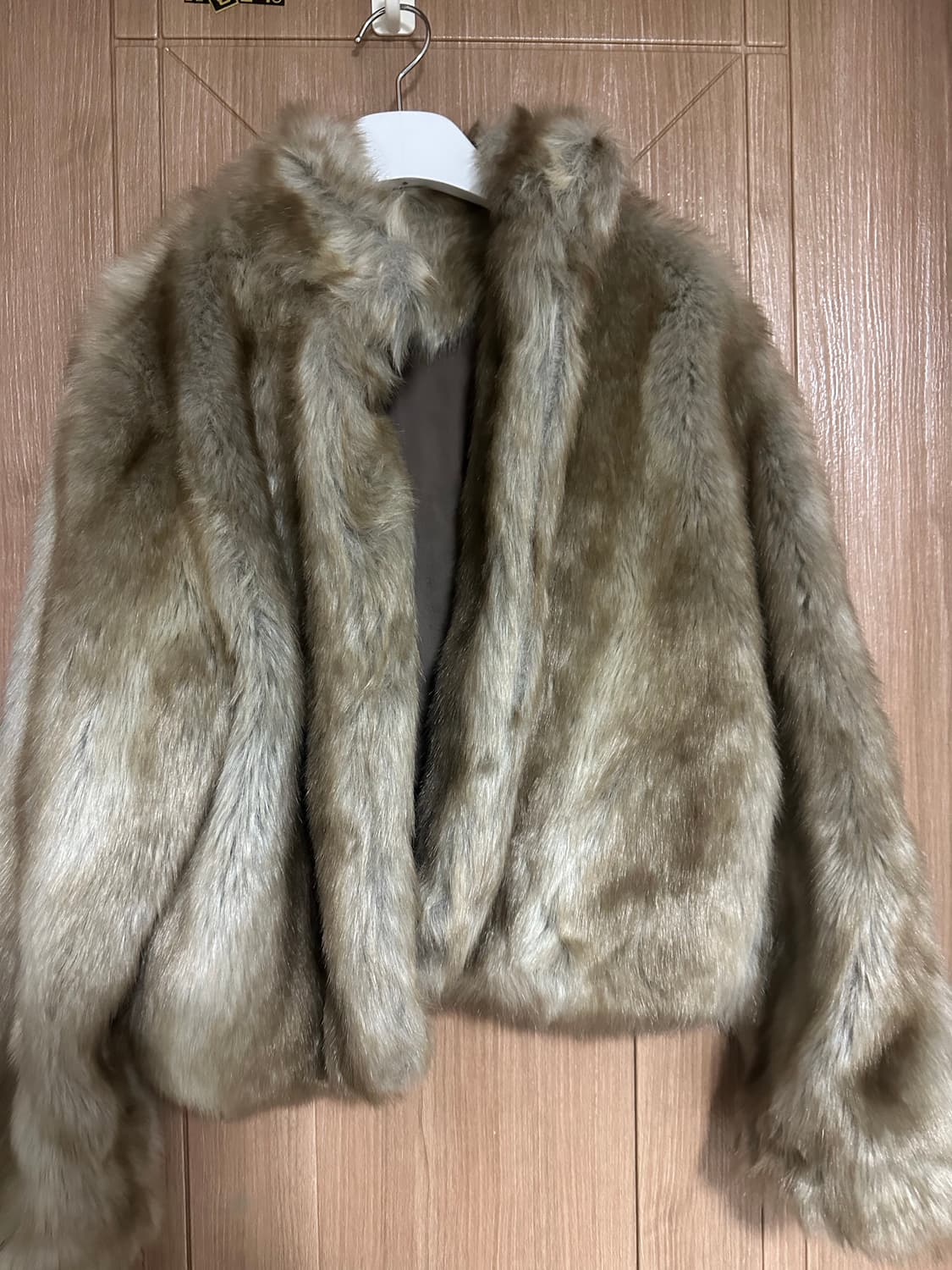 언라벨 퍼자켓 상품이미지2