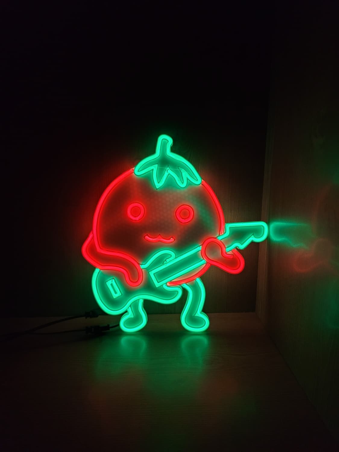 토마토 기타 네온사인 led 램프 조명 y2k 상품이미지4