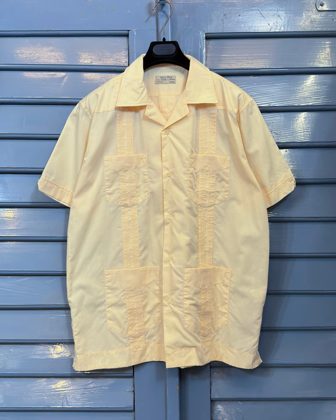 Navy Flag Cuba Shirt 상품이미지1