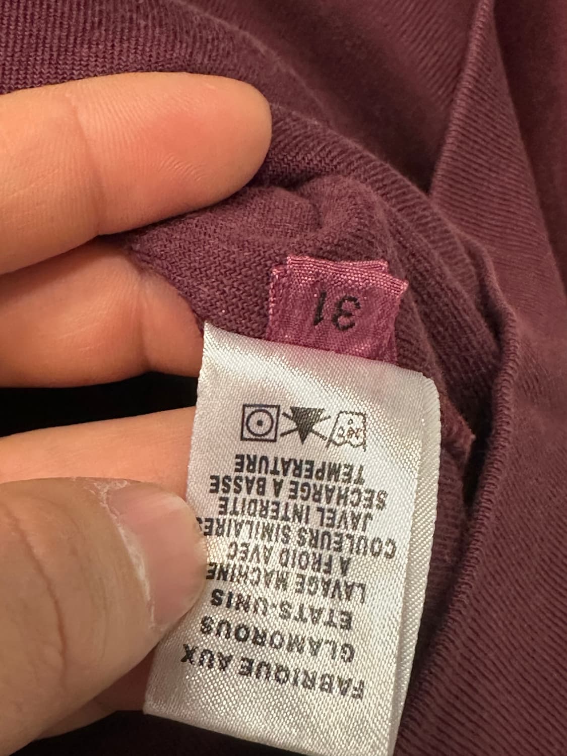 쥬시꾸뛰르 Juicy Couture 버건디 벨루어 집업 후디 상품이미지5