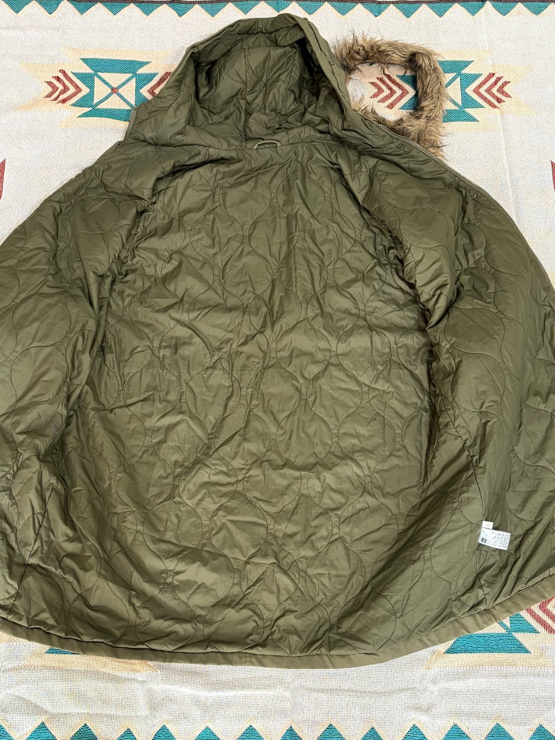 GU Quilted mod parka / 밀리터리 야상 모드 파카 상품이미지5