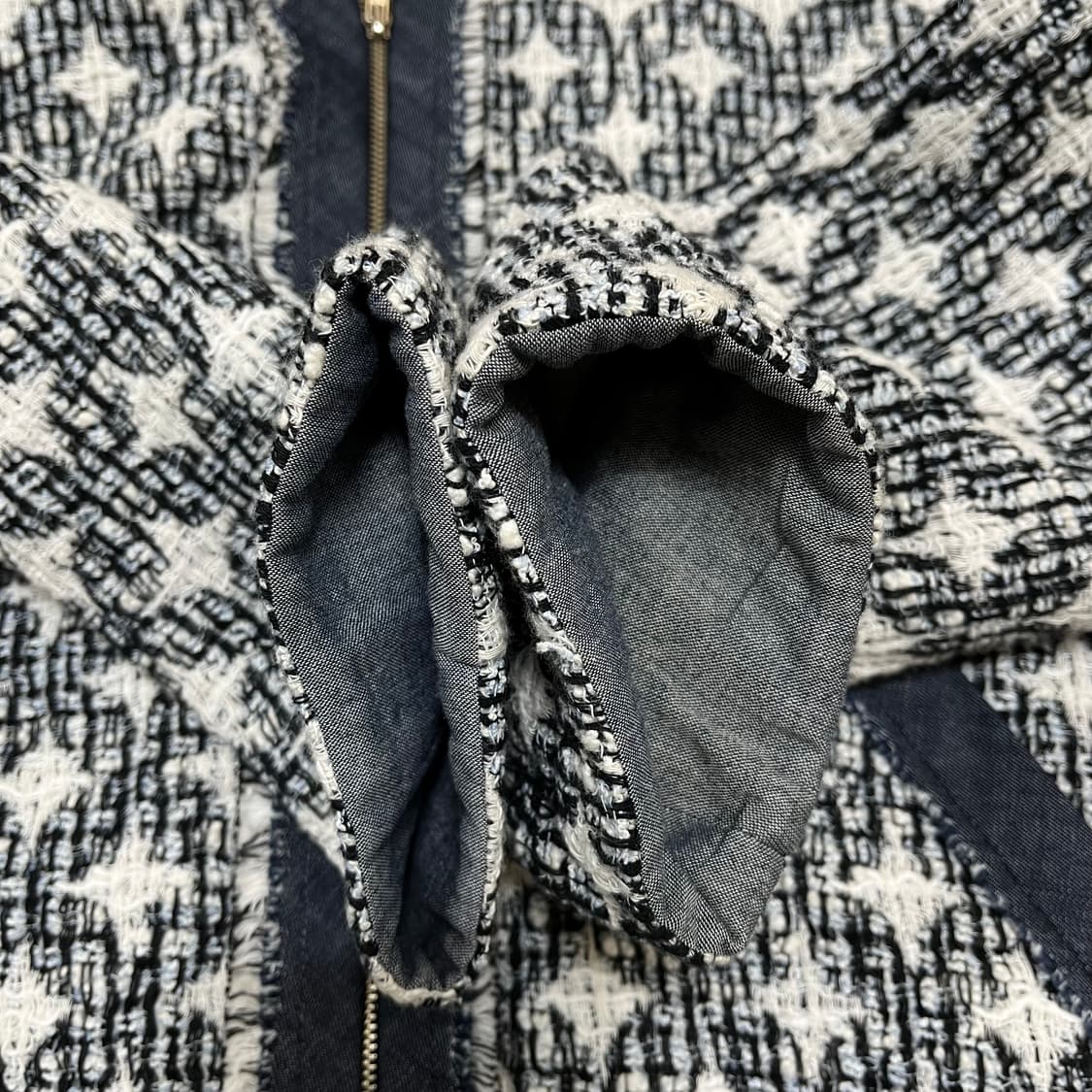 티렌 하운드투스 트위드 집업 가디건 자켓 88-98-165 상품이미지5