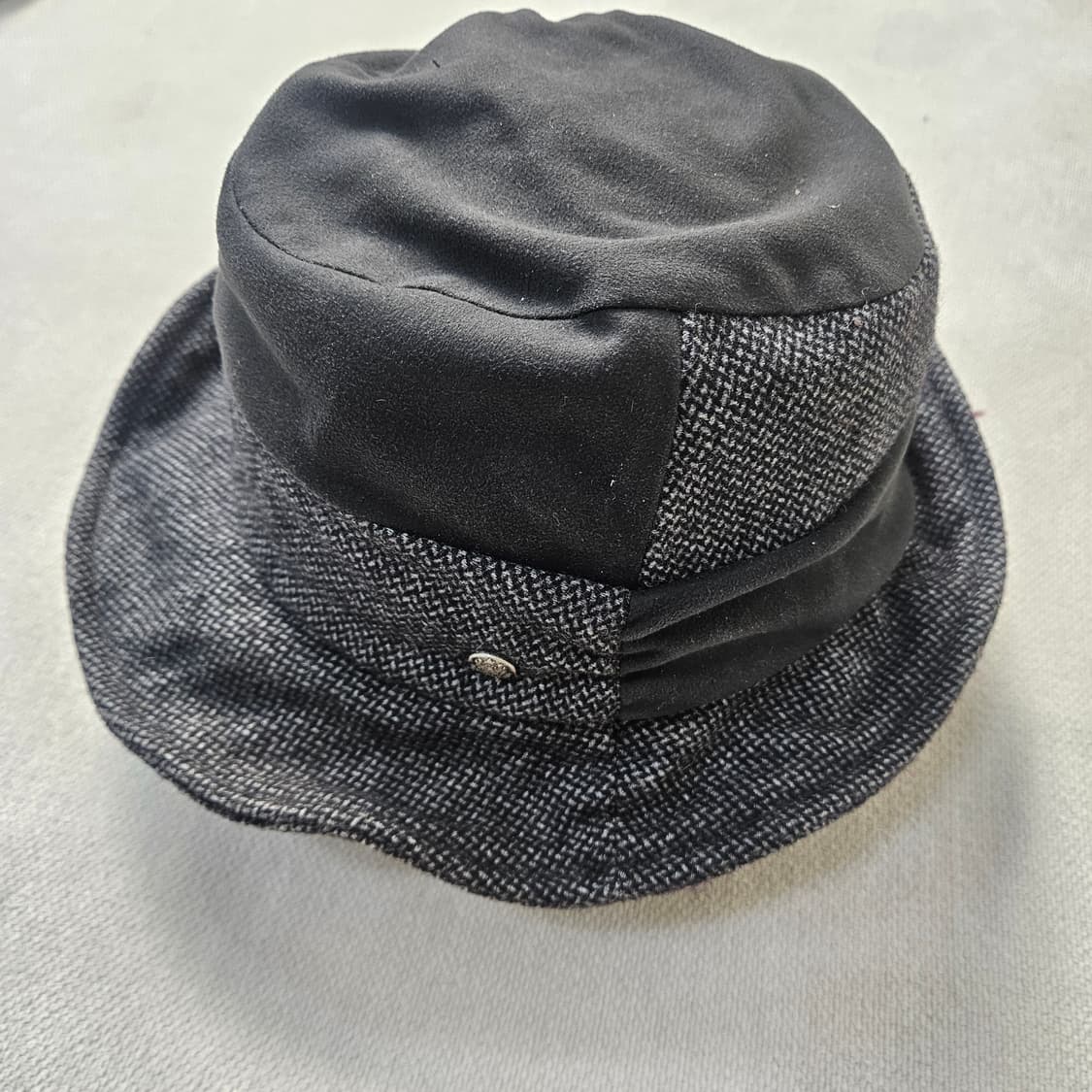 57.5 닥스 헤링본 버킷햇 모자 0326Y 상품이미지2