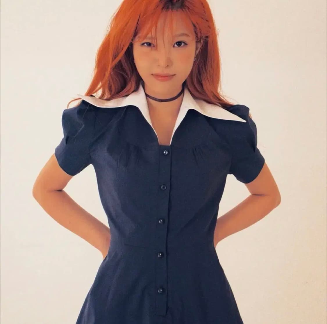 빈티지 로리타 록밴드걸 로카 원피스 상품이미지8
