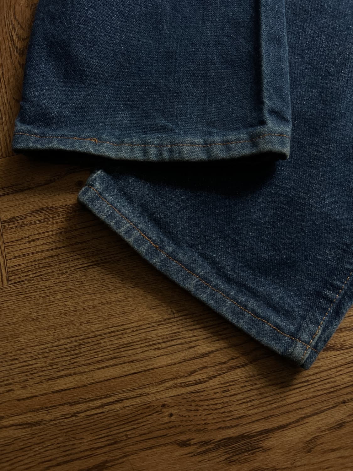 [34]랭글러 USA 스트레이트핏 진청 데님 팬츠 상품이미지4