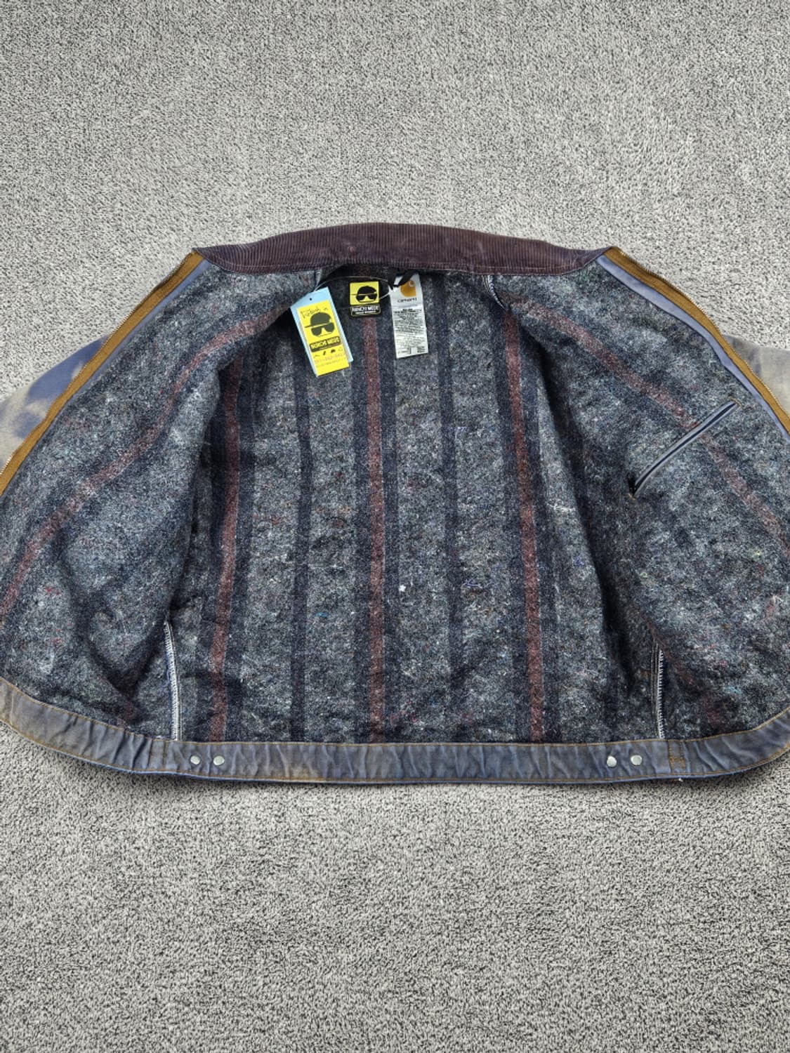 칼하트 J01 디트로이드 다잉워시드 커스텀 자켓 ( 48 )/ 10120 상품이미지8