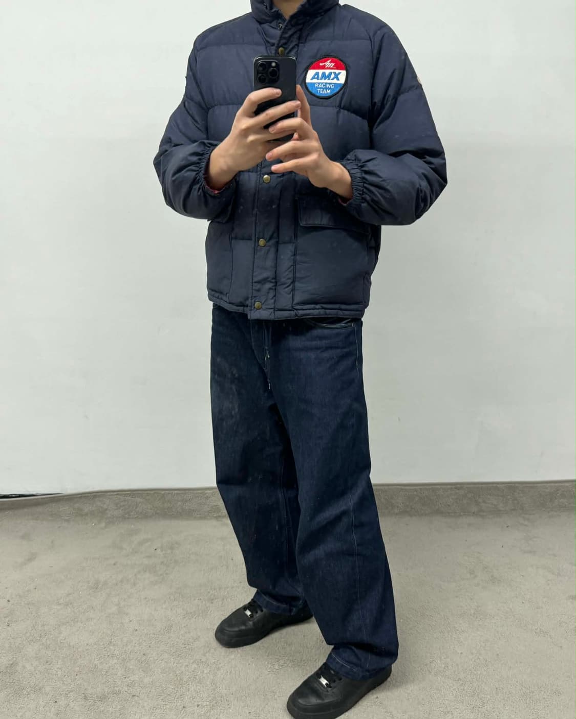 [M] McGregor 맥그리거 에어포스 AMX 레이싱 팀 다운 푸퍼 패 상품이미지3